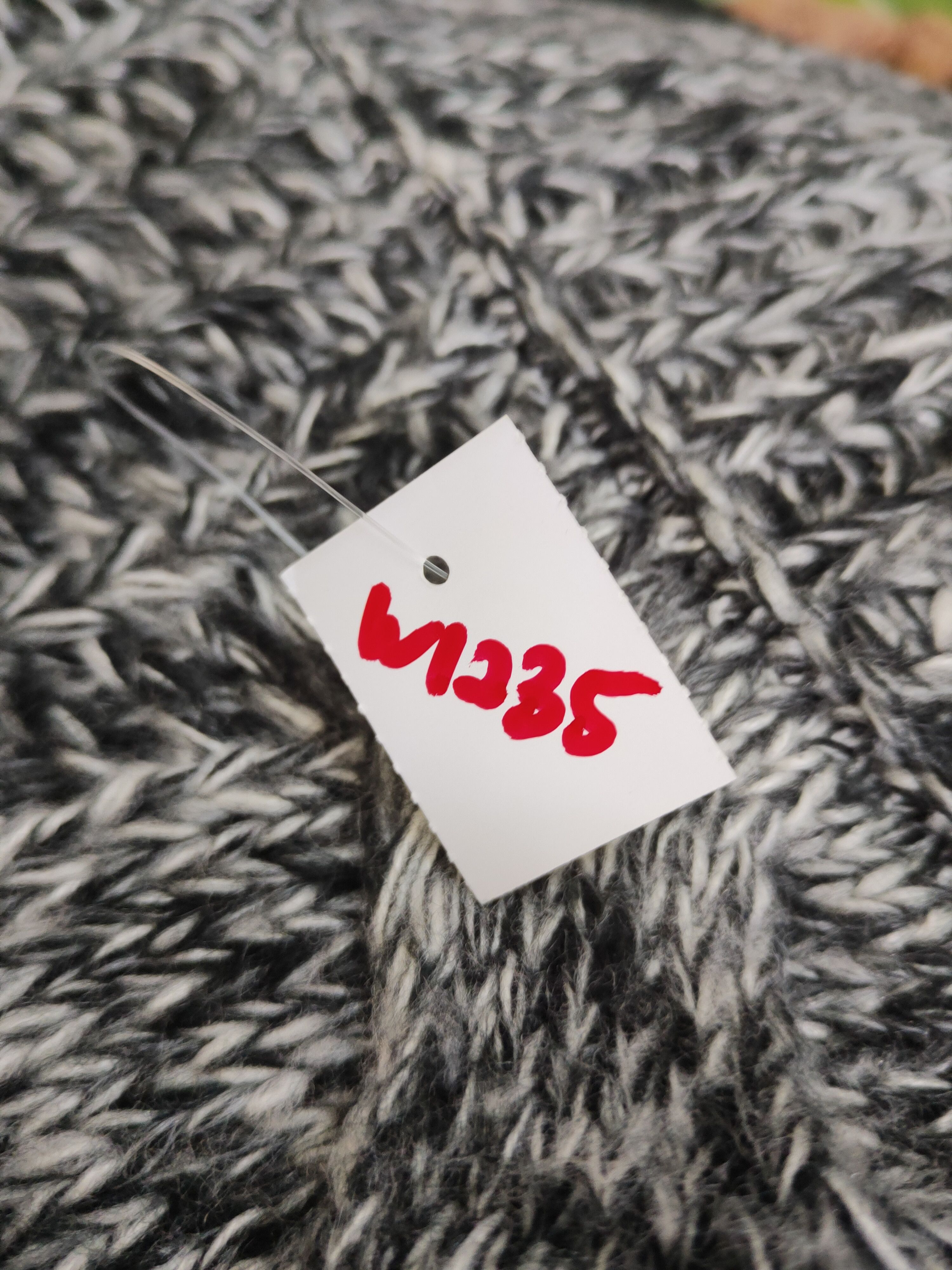 Japanese Brand Sugar Spoon Black White Knitwear Sweatshirts #W1235 Size US XL / EU 56 / 4 - 12 Thumbnail