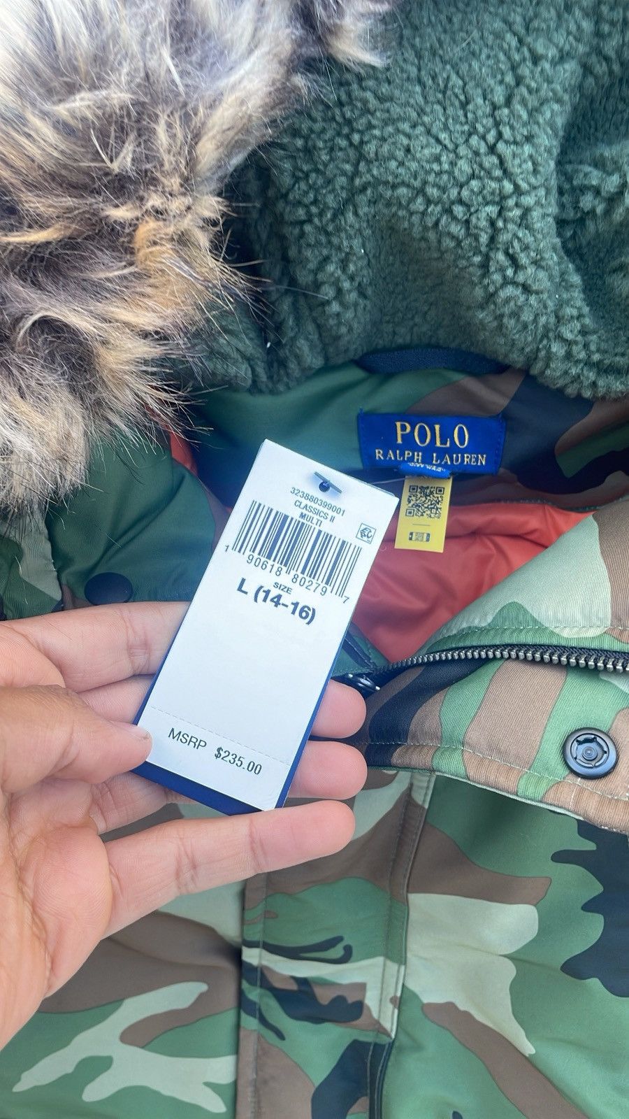Other Camo Water-Resistant Down Parka Polo Ralph Lauren Size US XS / EU 42 / 0 - 2 Thumbnail