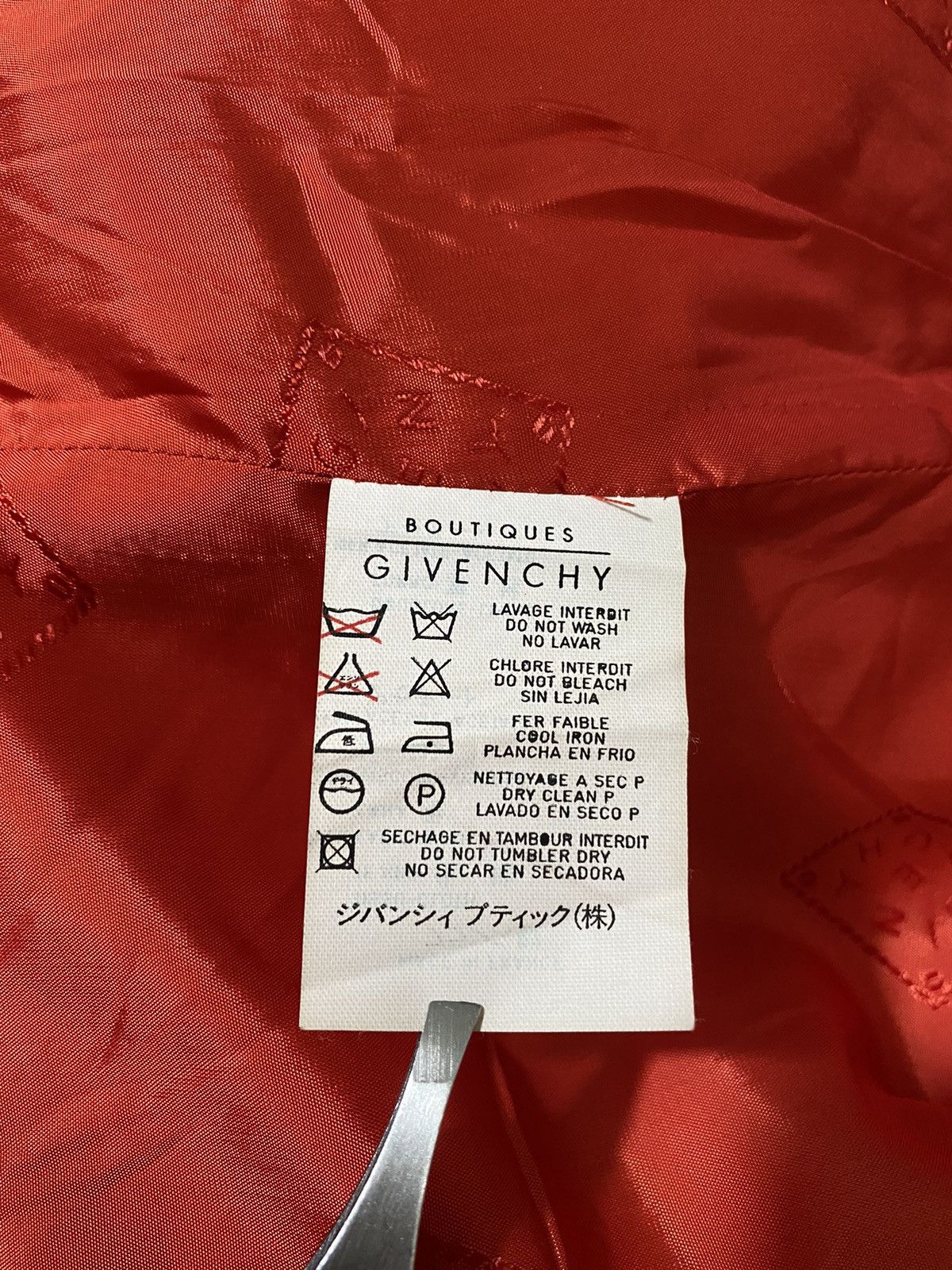 Givenchy A/W 1996 Archive Givenchy Boutiques by John Galliano Blazer Size M / US 6-8 / IT 42-44 - 9 Thumbnail