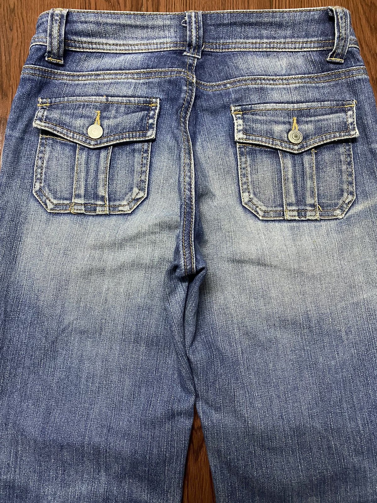 Japanese Brand Vintage Bush Pants Blue Faded Wash Japanese Brand Jeans Size US 28 / EU 44 - 4 Thumbnail