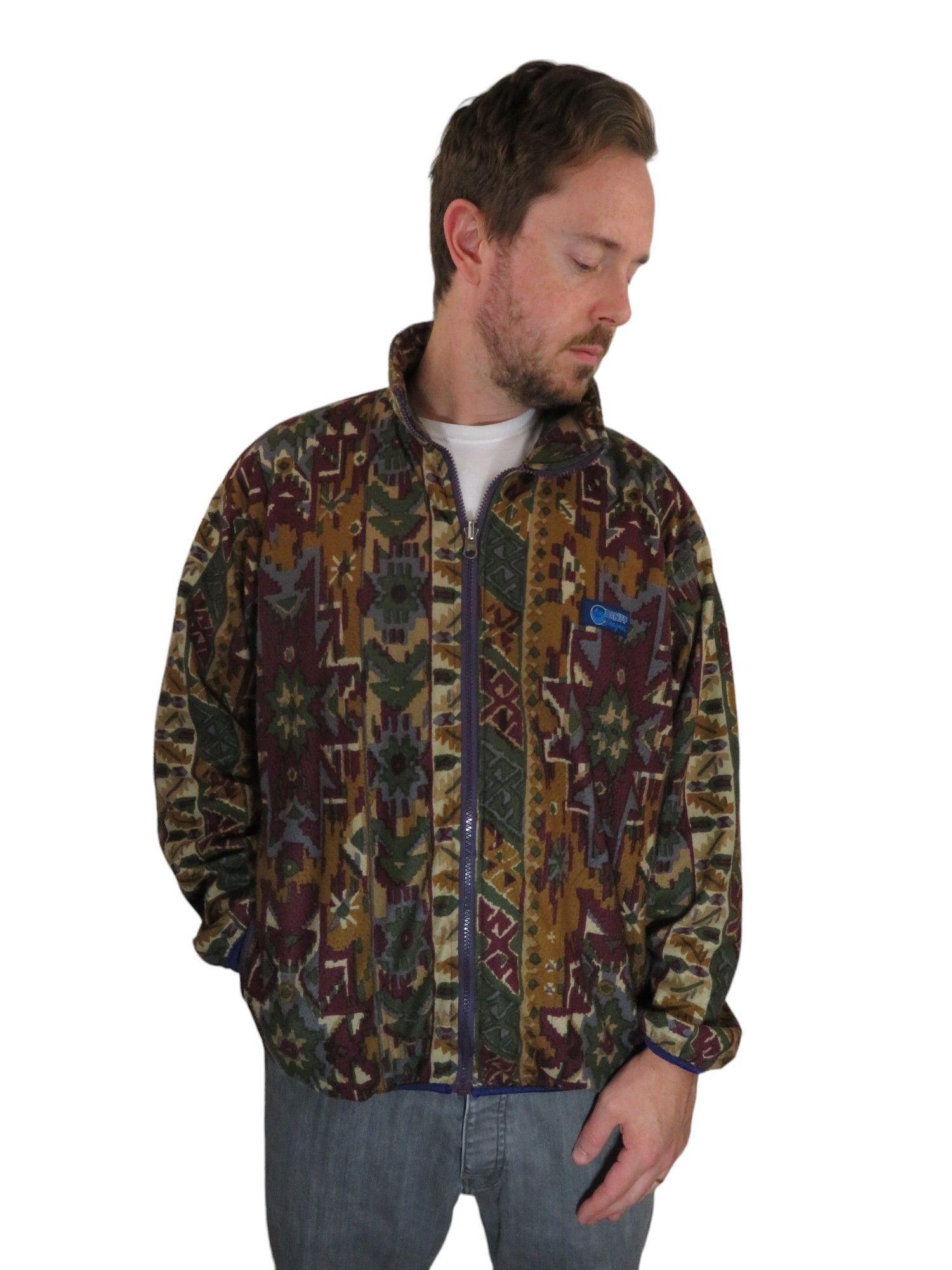 Patagonia × Polartec × Supreme 90s Polartec All Over Print Aztec  