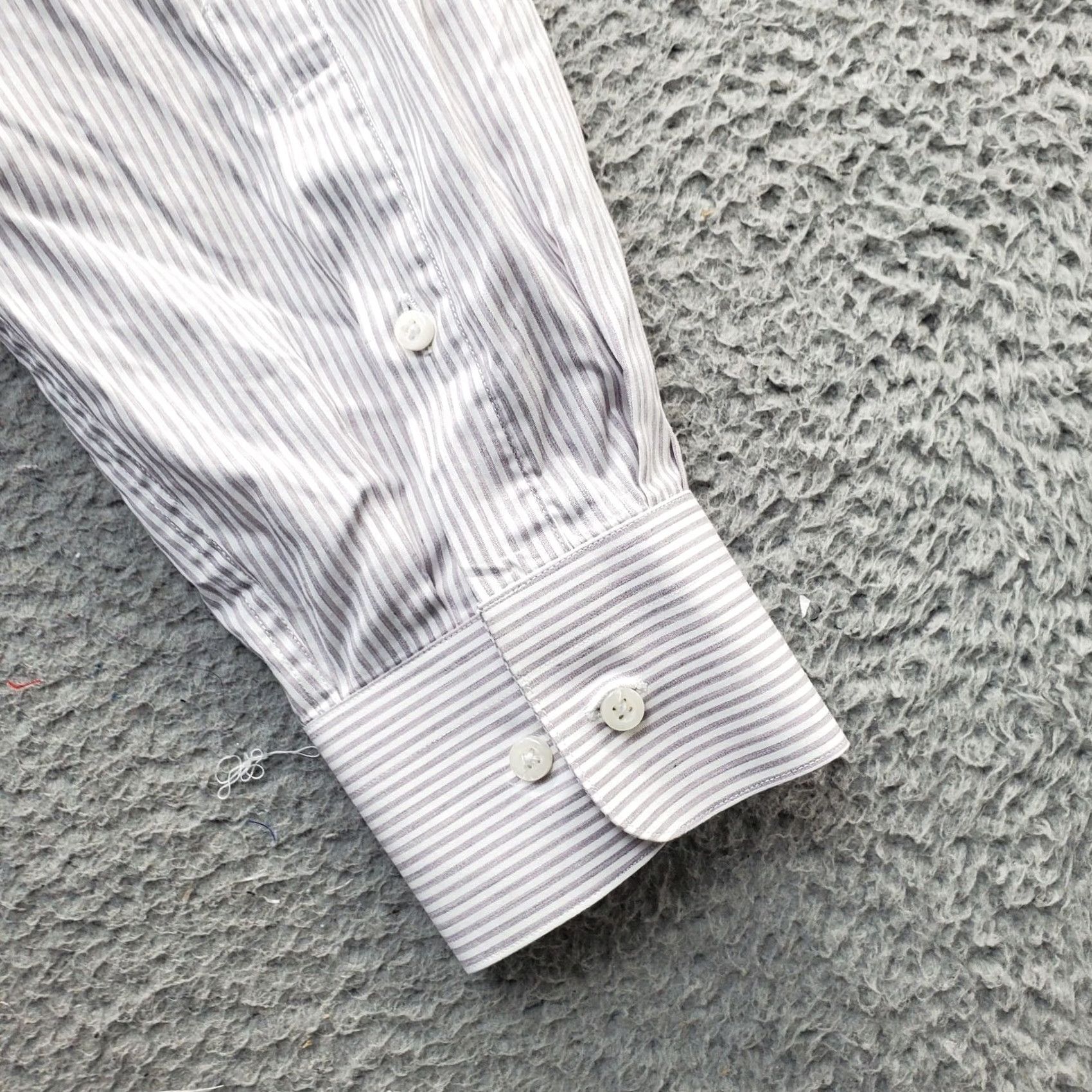 Propper PROPER Dress Shirt Men 17.5 Multi Easy Care Contemporary-Fit Button-Up Shirt Size 48R - 5 Thumbnail