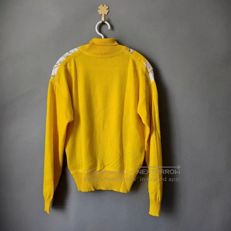 Hermes Hermes Yellow woolen knit sweater Size XXS / US 00 / IT 34 - 2 Thumbnail