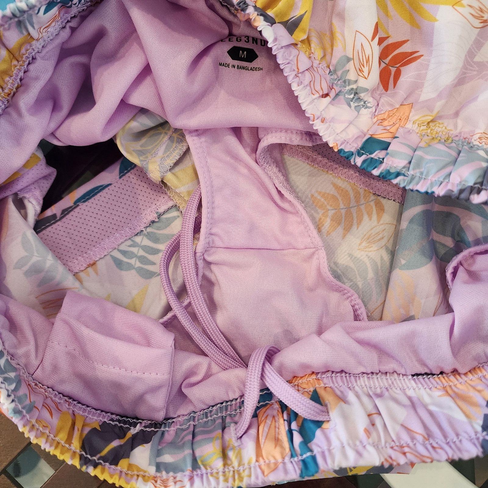 Other Floral women's triangle swim shorts size M Size 30" / US 8 / IT 44 - 6 Thumbnail