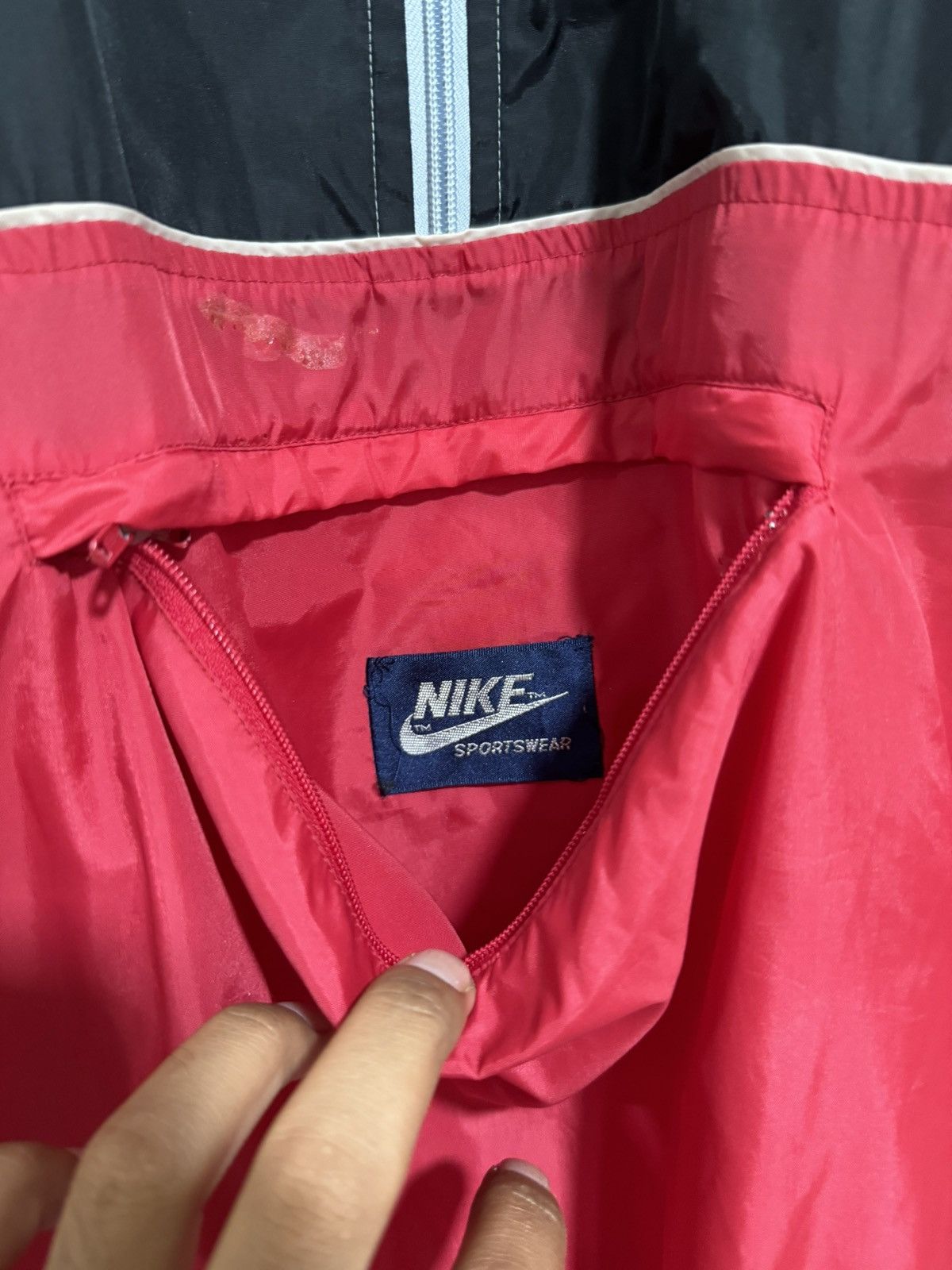 Nike × Vintage Vintage Nike Anorak Single Layer Jacket Size US L / EU 52-54 / 3 - 4 Thumbnail