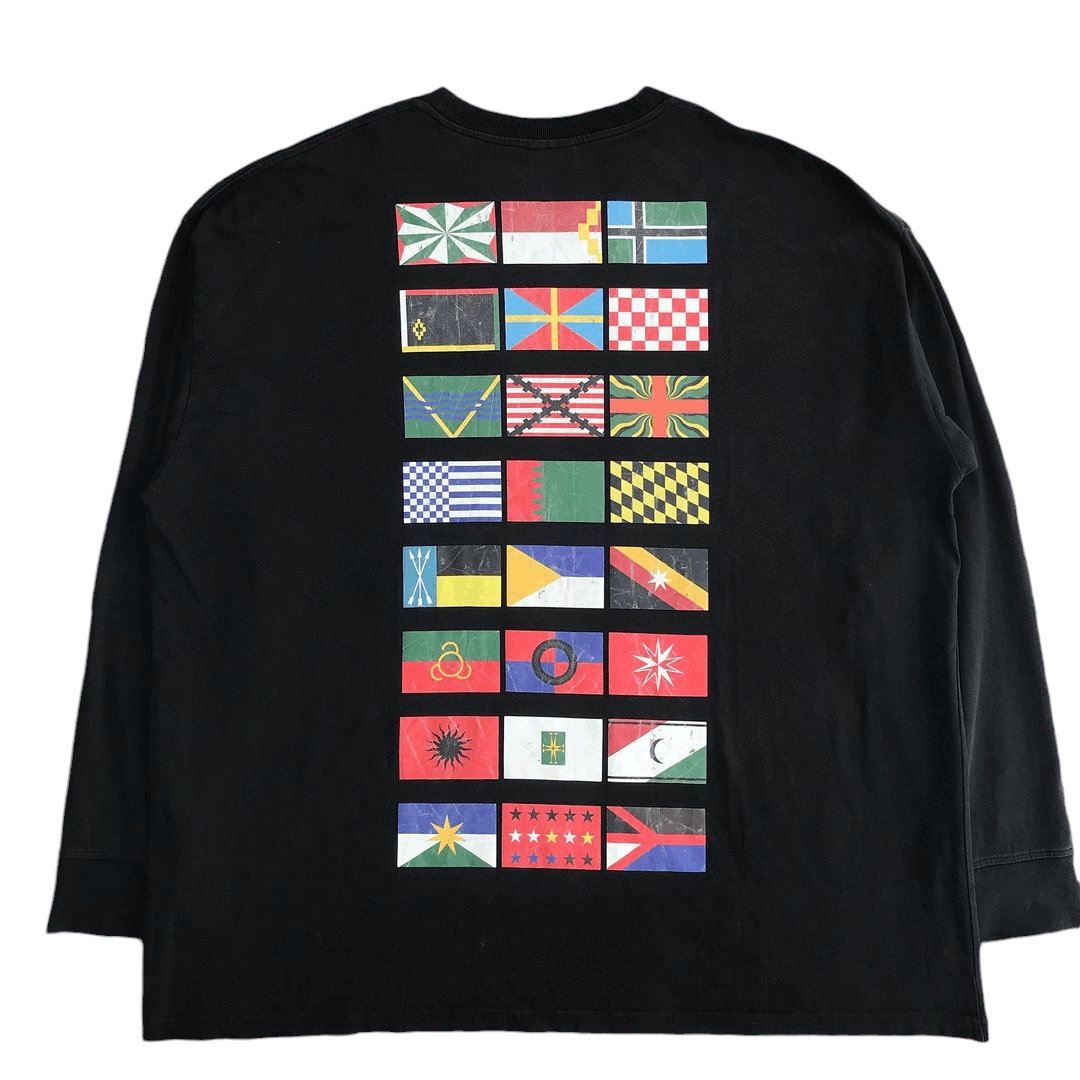 Marcelo Burlon Long shirt Marcelo Burlon all flag Size US XL / EU 56 / 4 - 1 Thumbnail