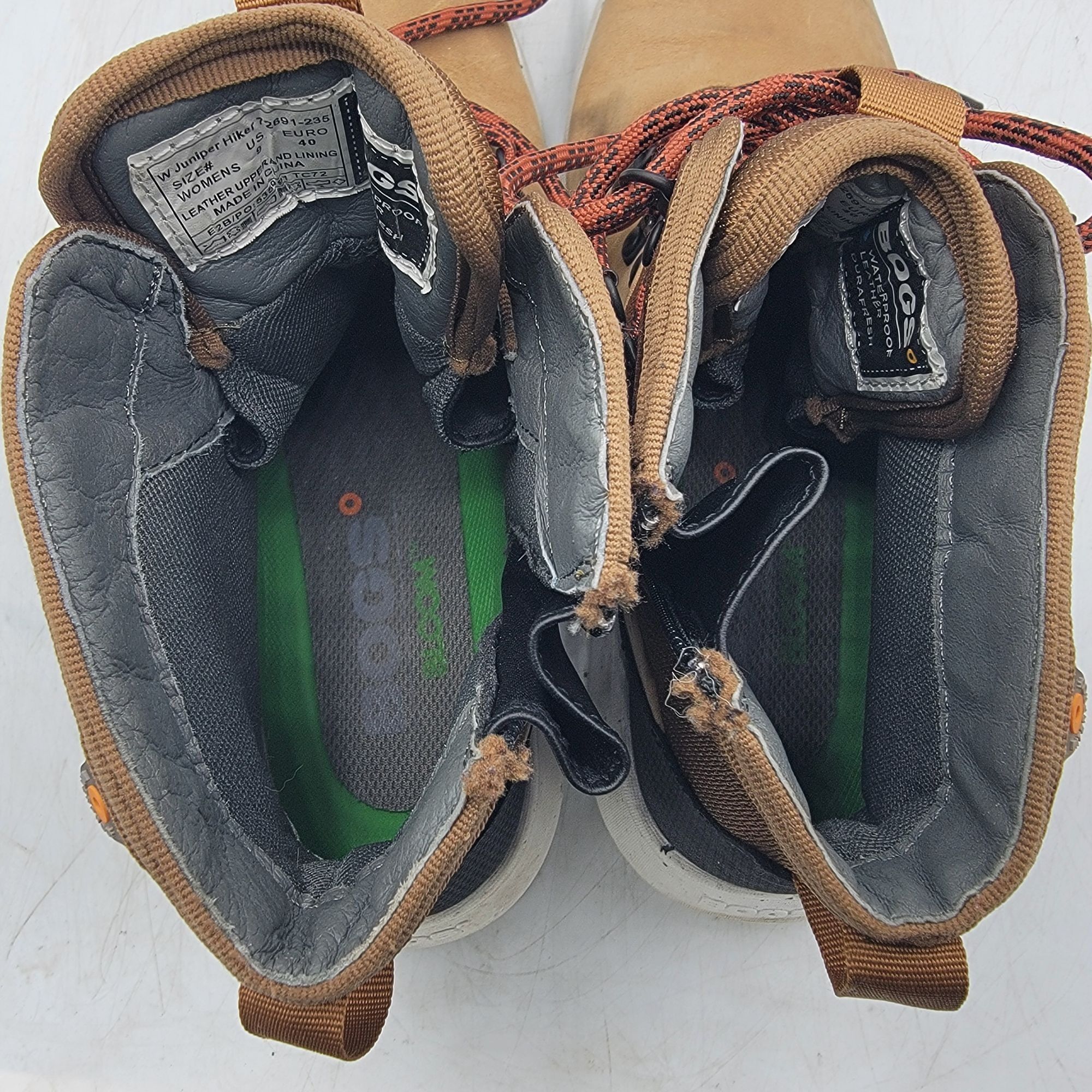Other Bogs Juniper Hiker Boots Womens 9 Brown Hiking Shoes Waterpr Size US 9 / IT 39 - 5 Thumbnail
