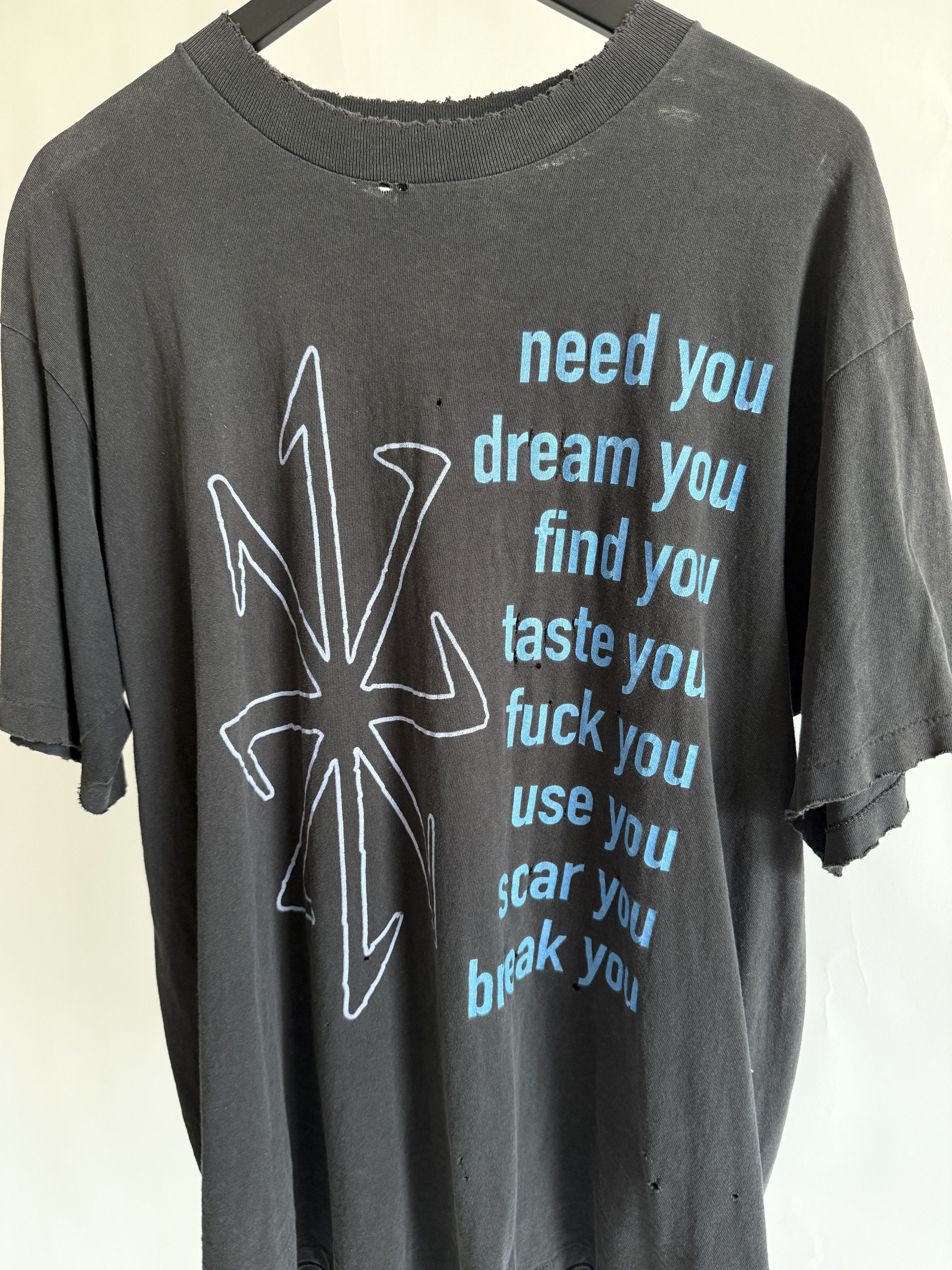 Vintage Nine Inch Nails Eraser Size US XL / EU 56 / 4 - 3 Thumbnail