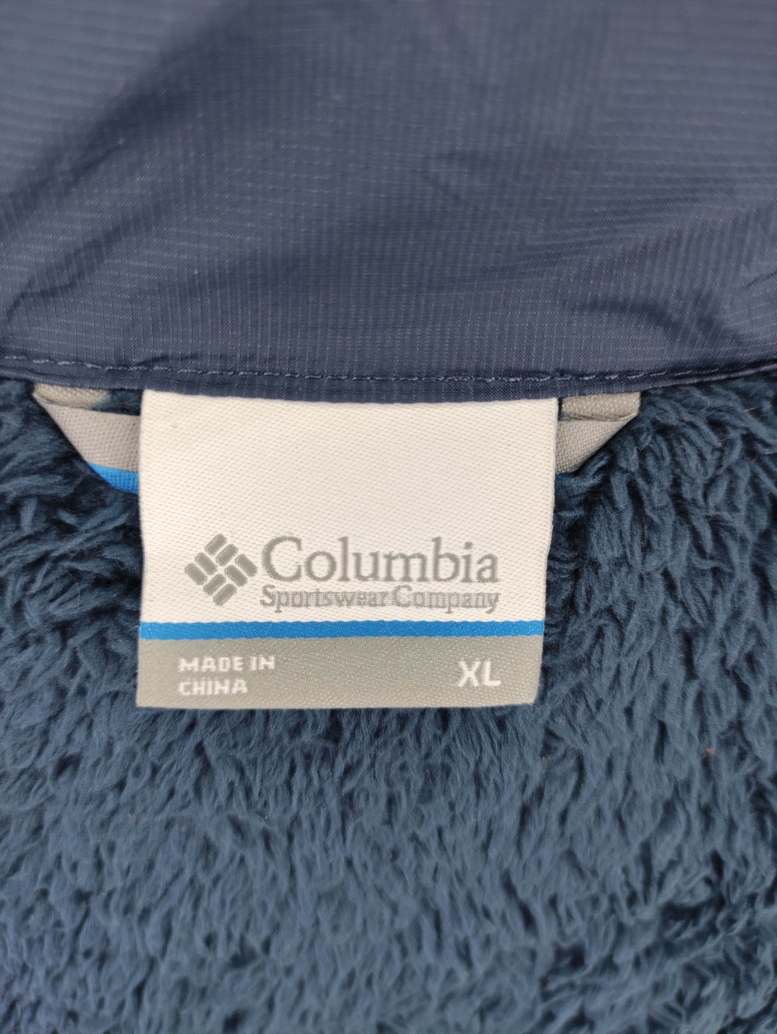 Columbia Vintage Columbia Hoodie Fleece Sweater Jacket Zipper Size US XL / EU 56 / 4 - 3 Thumbnail