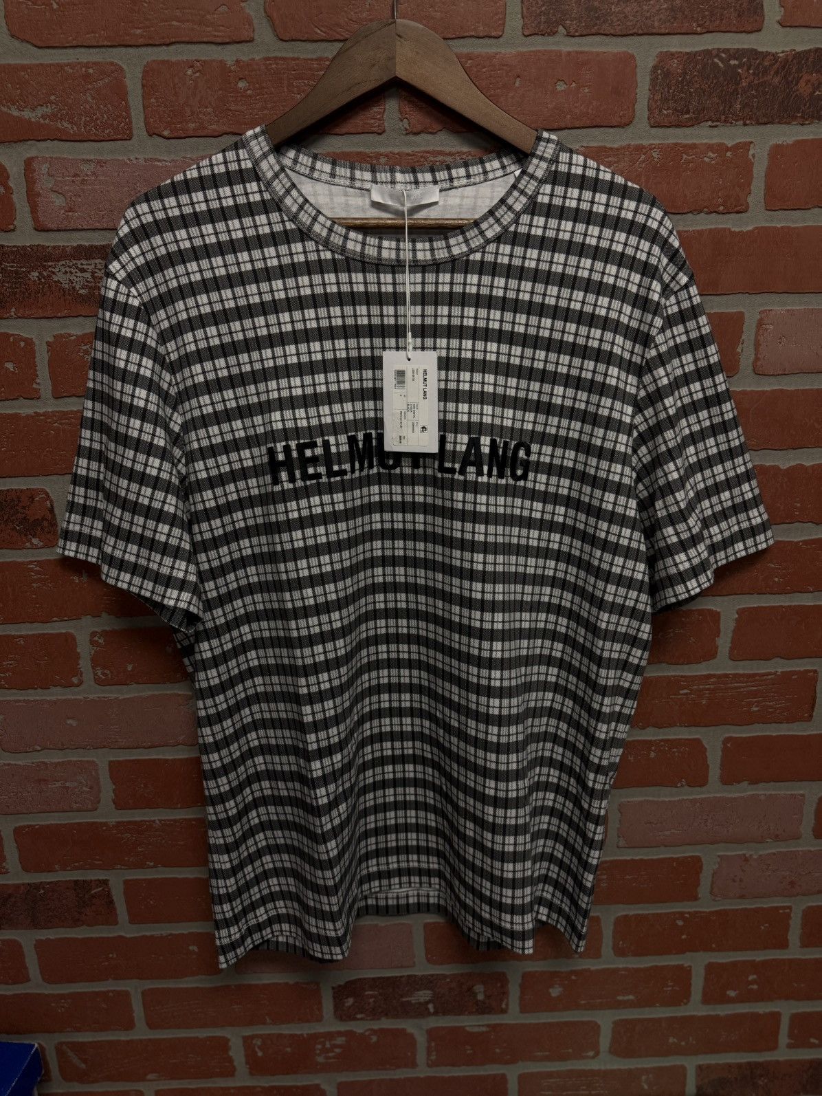Helmut Lang Helmut Lang Tee Short Sleeve Tee Grey Size M Size US M / EU 48-50 / 2 - 1 Thumbnail