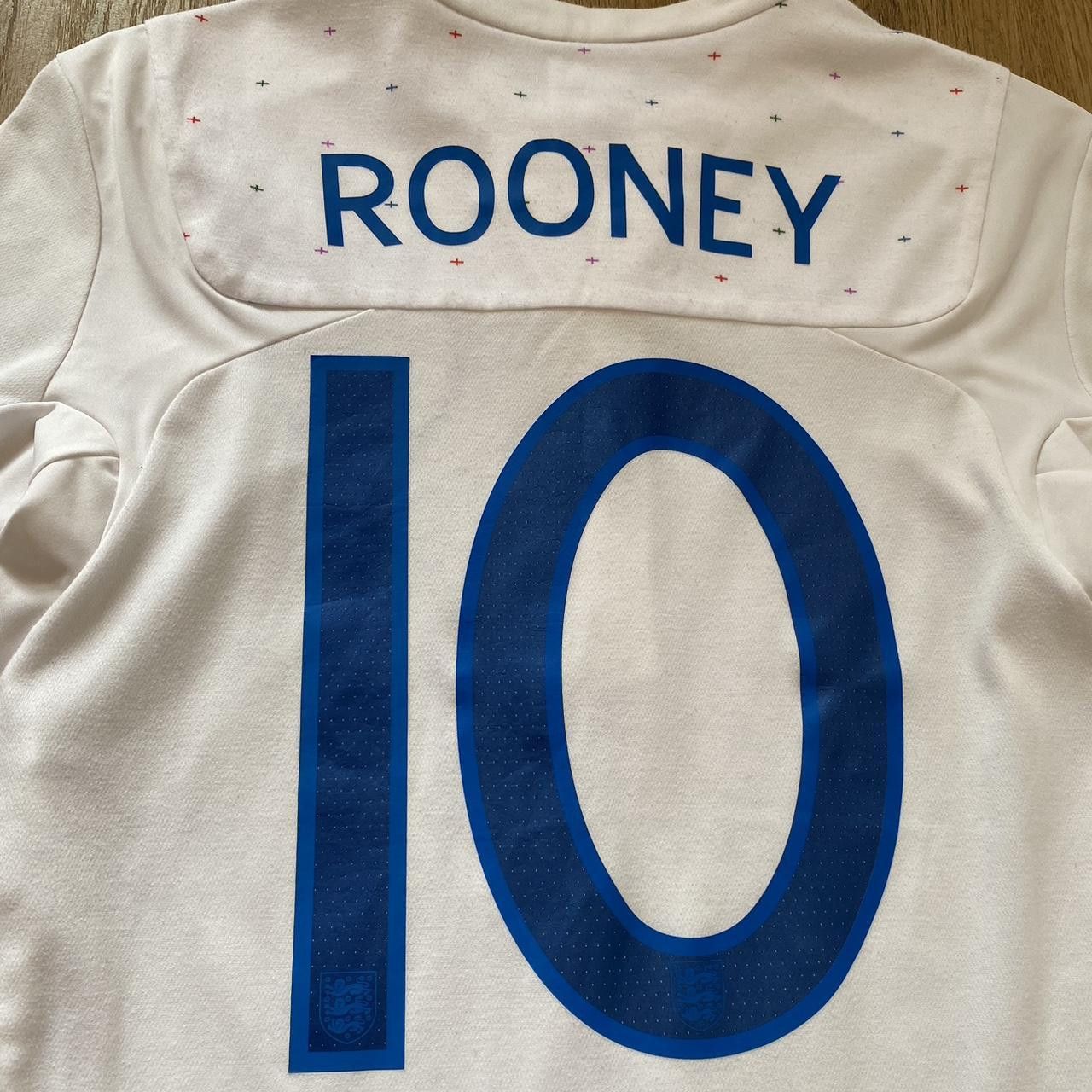 Umbro 2011-12 England *10 Rooney Football Shirt Home Size US S / EU 44-46 / 1 - 3 Thumbnail