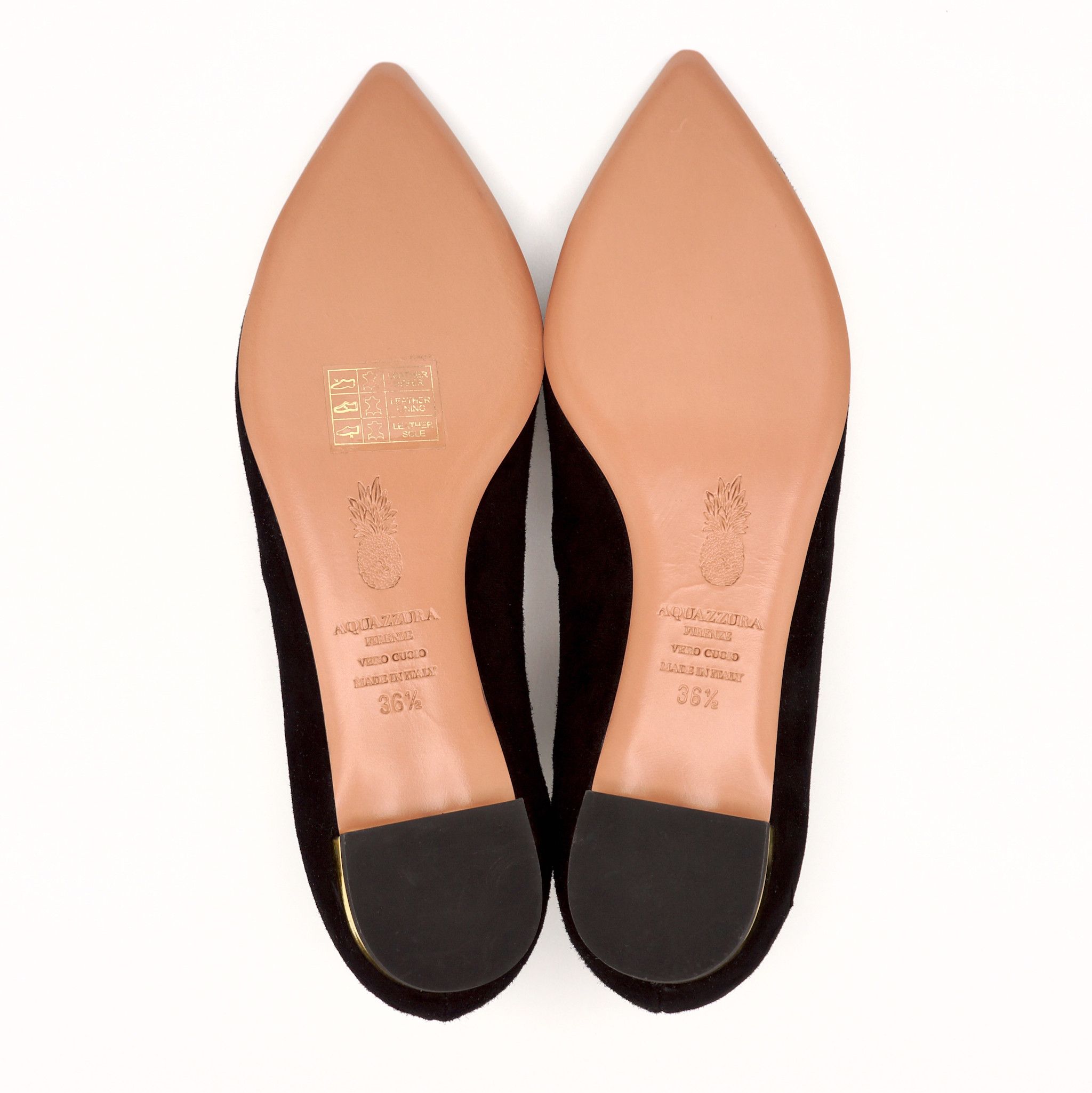 Aquazzura Bel Air Ballerina Flats NWOB Size US 6.5 / IT 36.5 - 6 Thumbnail