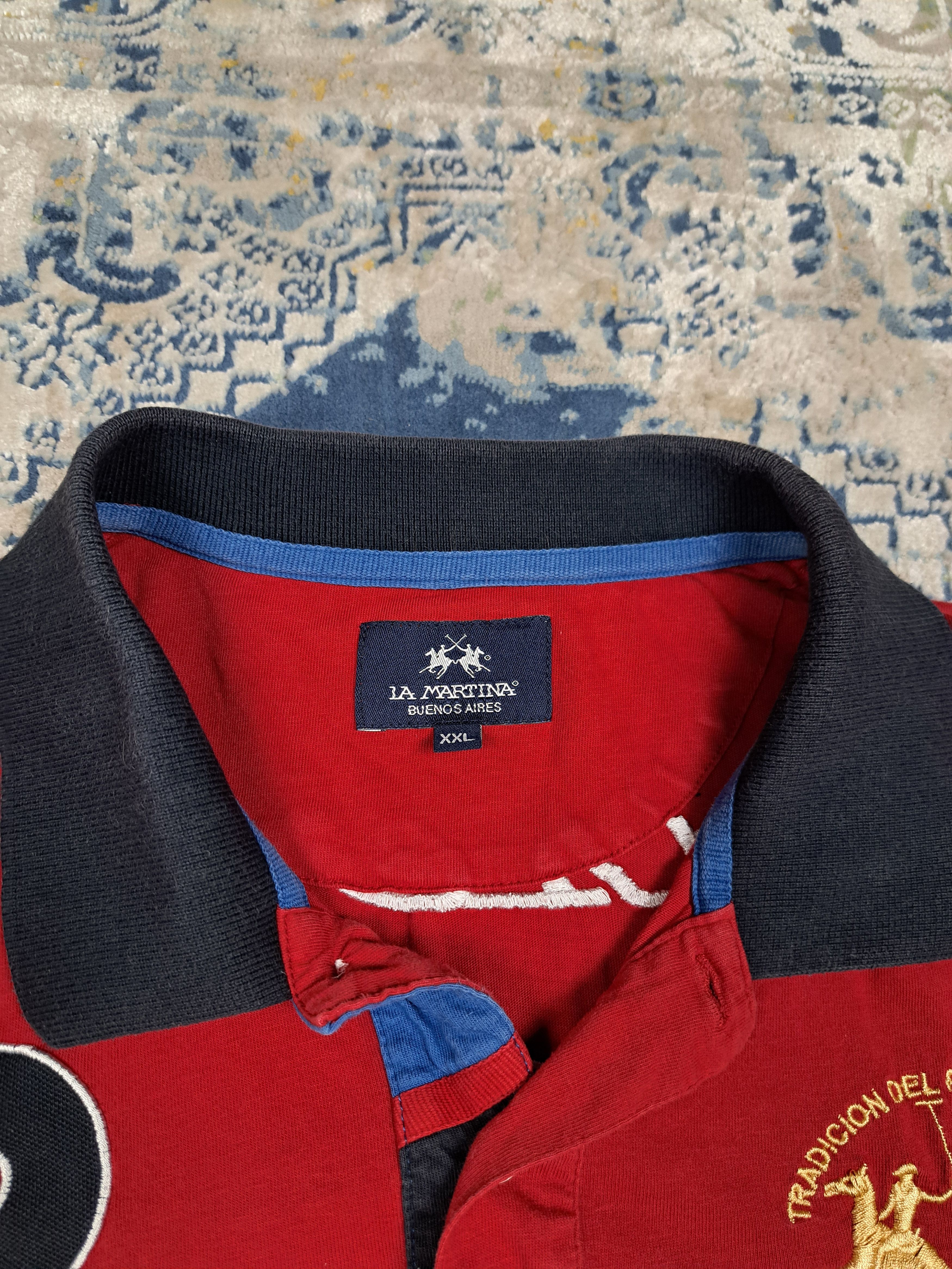La Martina La Martina Maserati y2k Polo Shirt Luxury Car Drip Drain Size US XXL / EU 58 / 5 - 3 Thumbnail