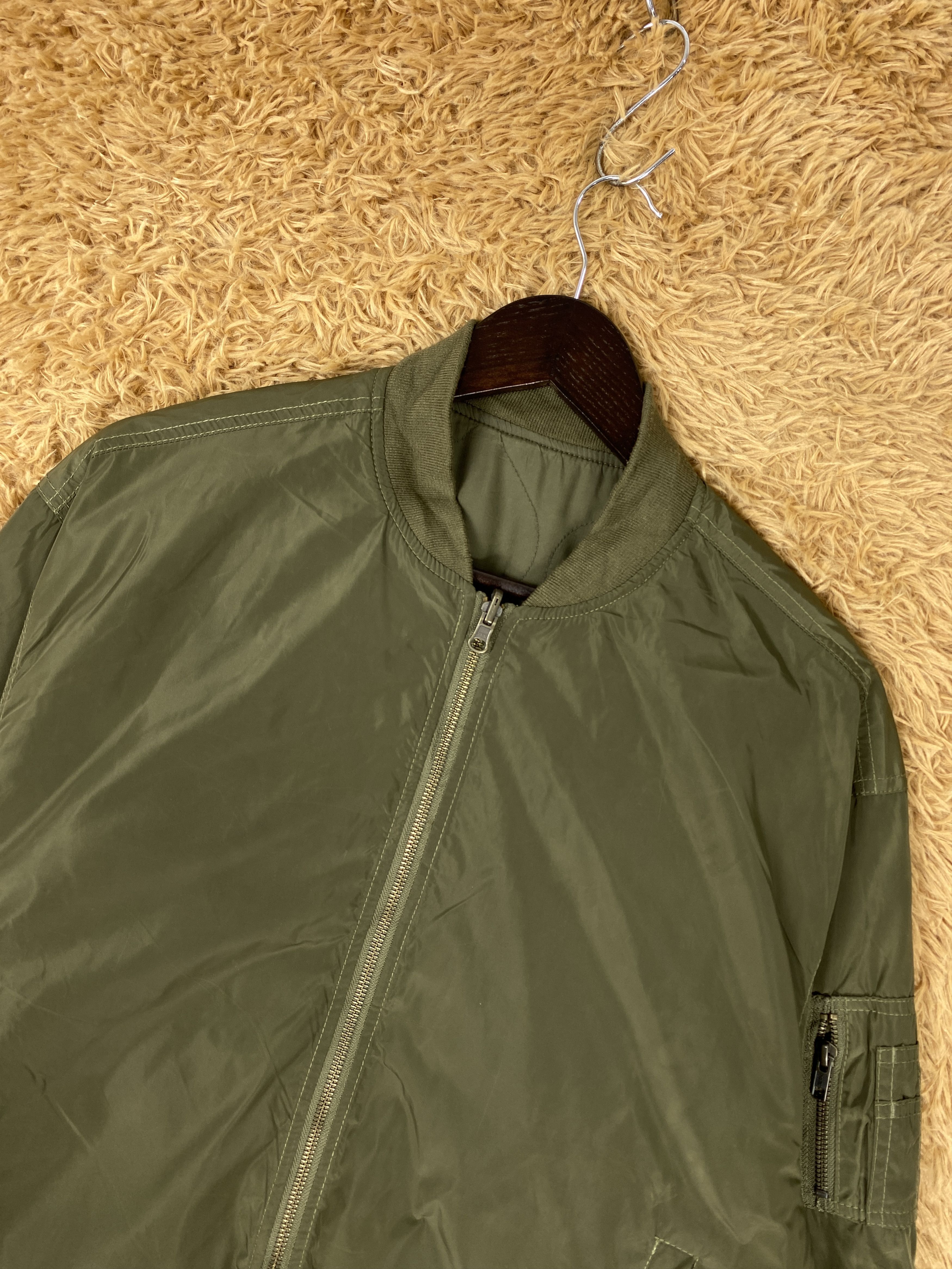 GU Vintage GU Reversible Military Bombers Jacket J2133 Size US S / EU 44-46 / 1 - 2 Thumbnail