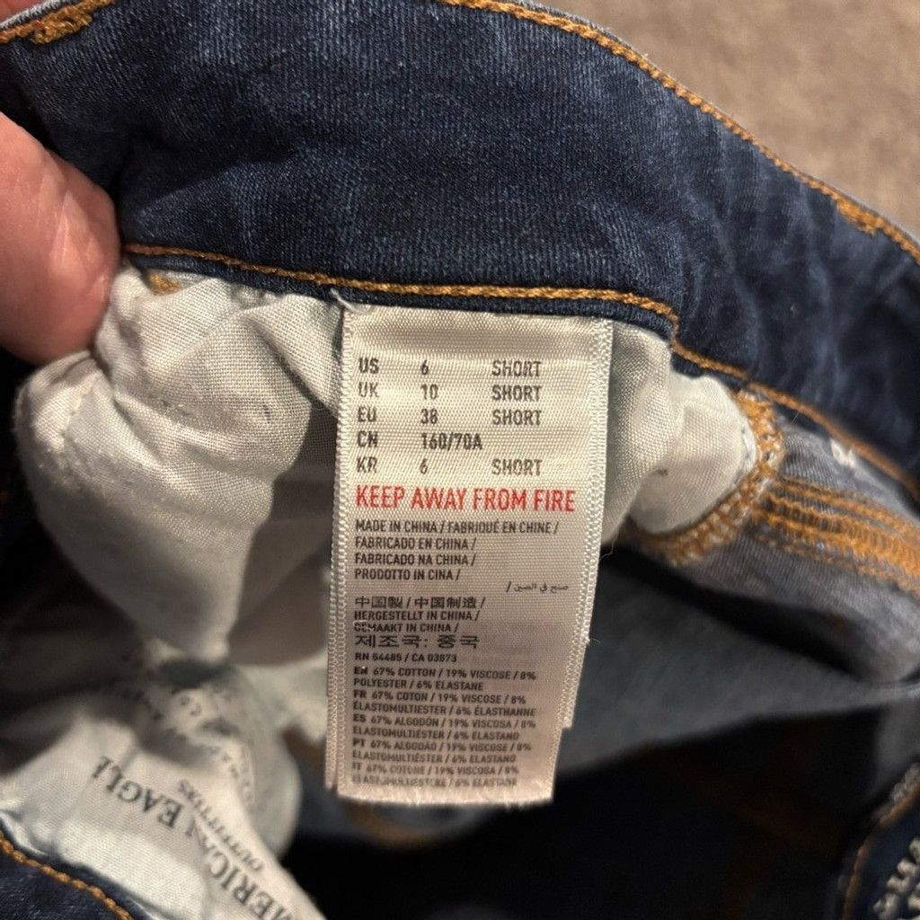 American Eagle Outfitters American Eagle Outfitters Women's Jegging Jeans Size 28" / US 6 / IT 42 - 7 Thumbnail