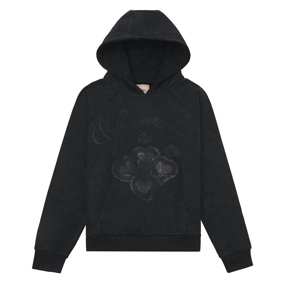 Whensmokeclears WhenSmokeClears Leather Hoodie Size US XL / EU 56 / 4 - 1 Thumbnail