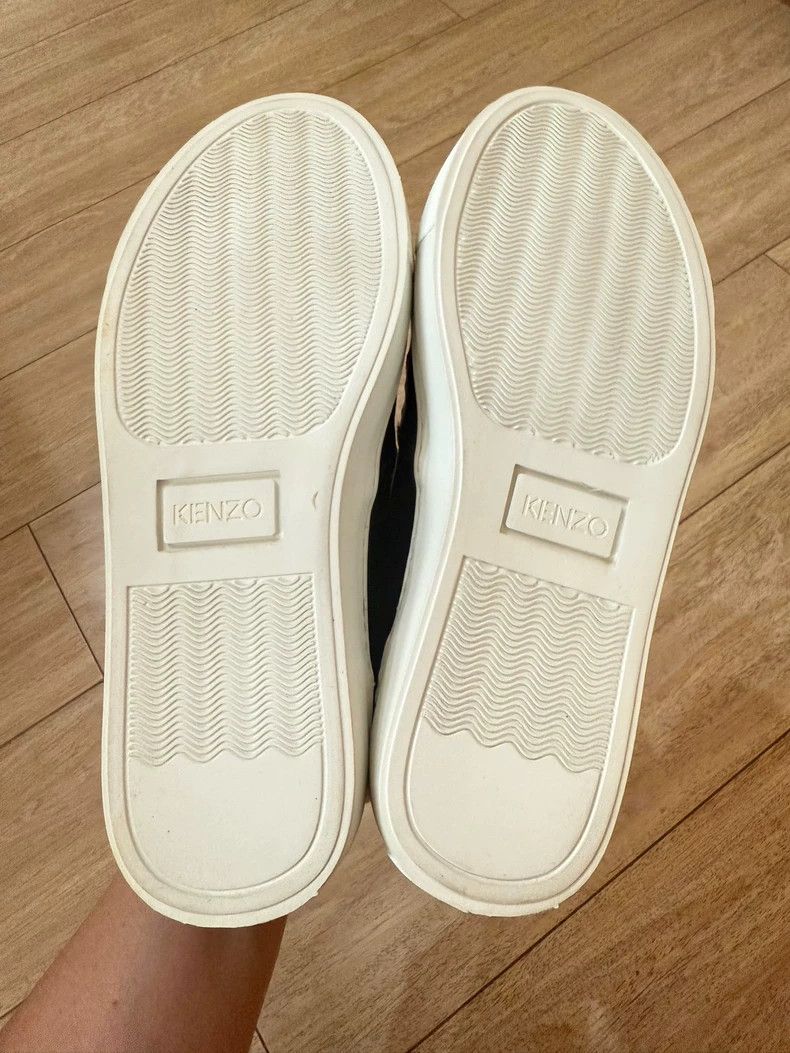 Kenzo Kenzo Tiger head pure leather embroidered printed flat sol Size US 5.5 / IT 35.5 - 3 Thumbnail