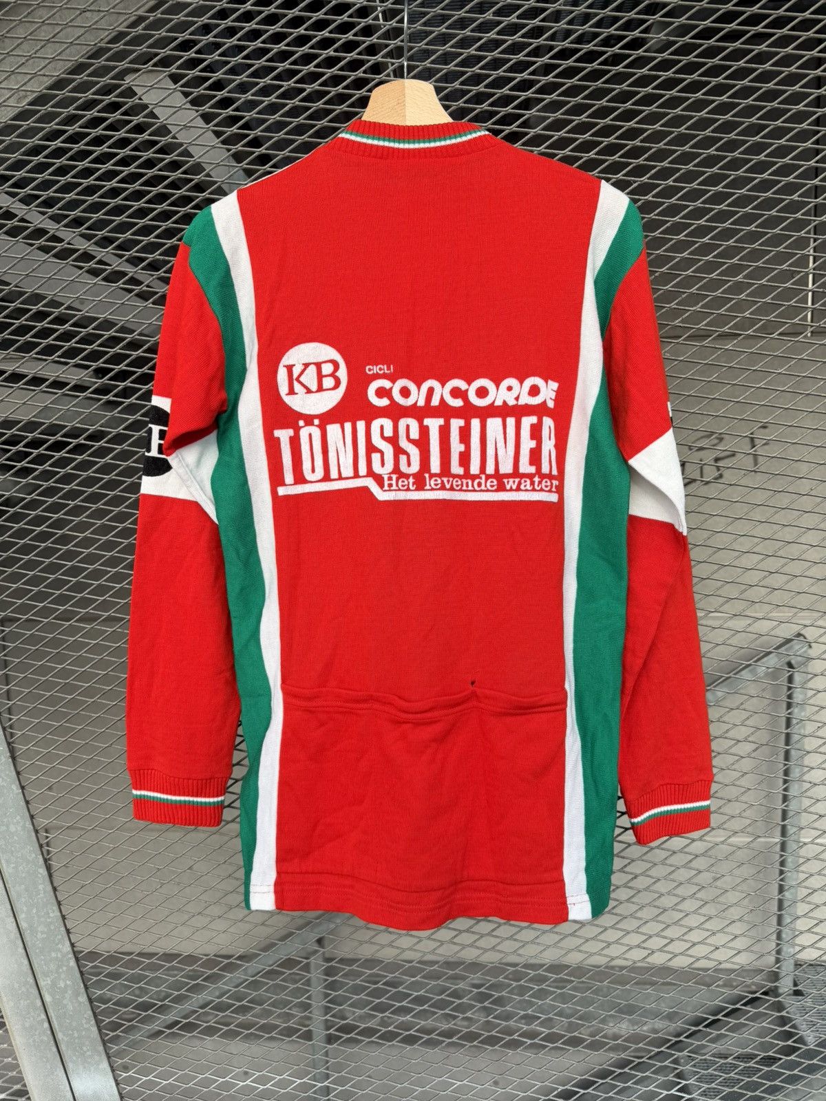 Vintage Vintage Concorde Cicli Tonissteiner Wool Cycle Jersey Size US M / EU 48-50 / 2 - 10 Thumbnail