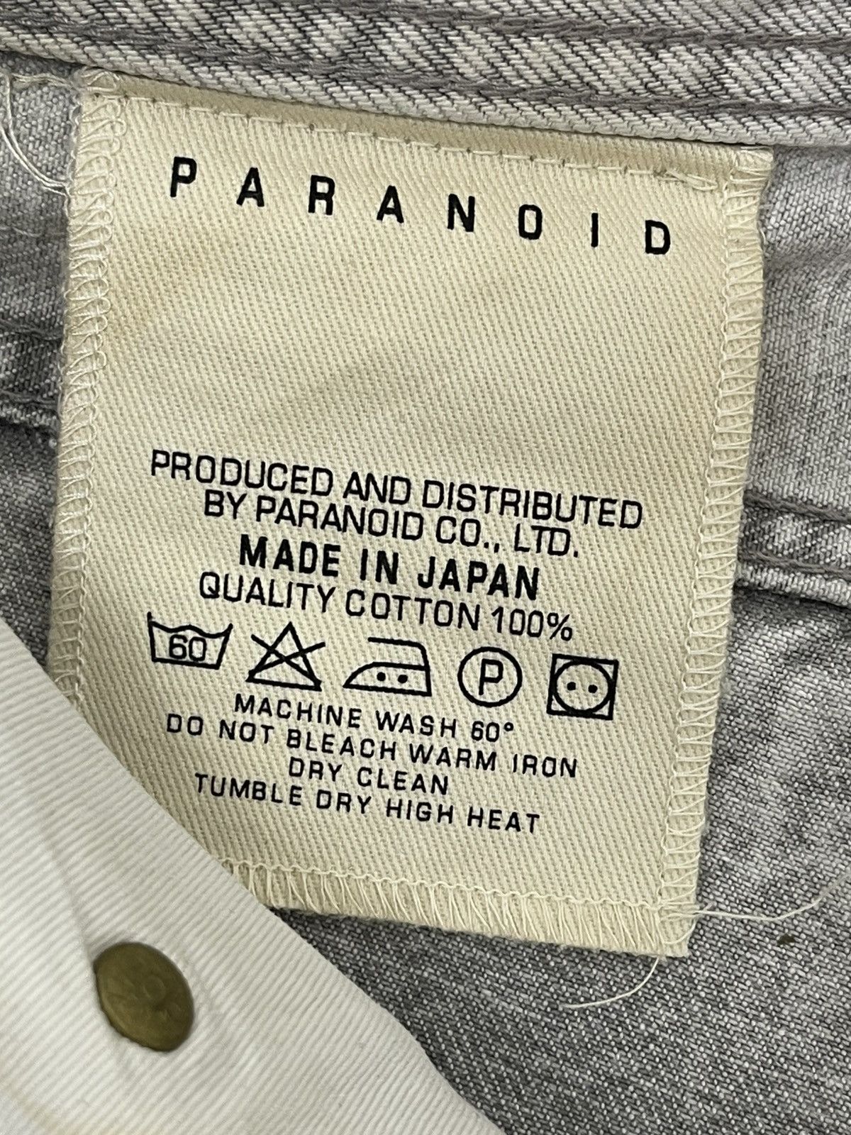 Japanese Brand Flare Jeans Paranoid Boot Cut goa amiri cdg julius 3🟦1 Size US 29 - 21 Thumbnail