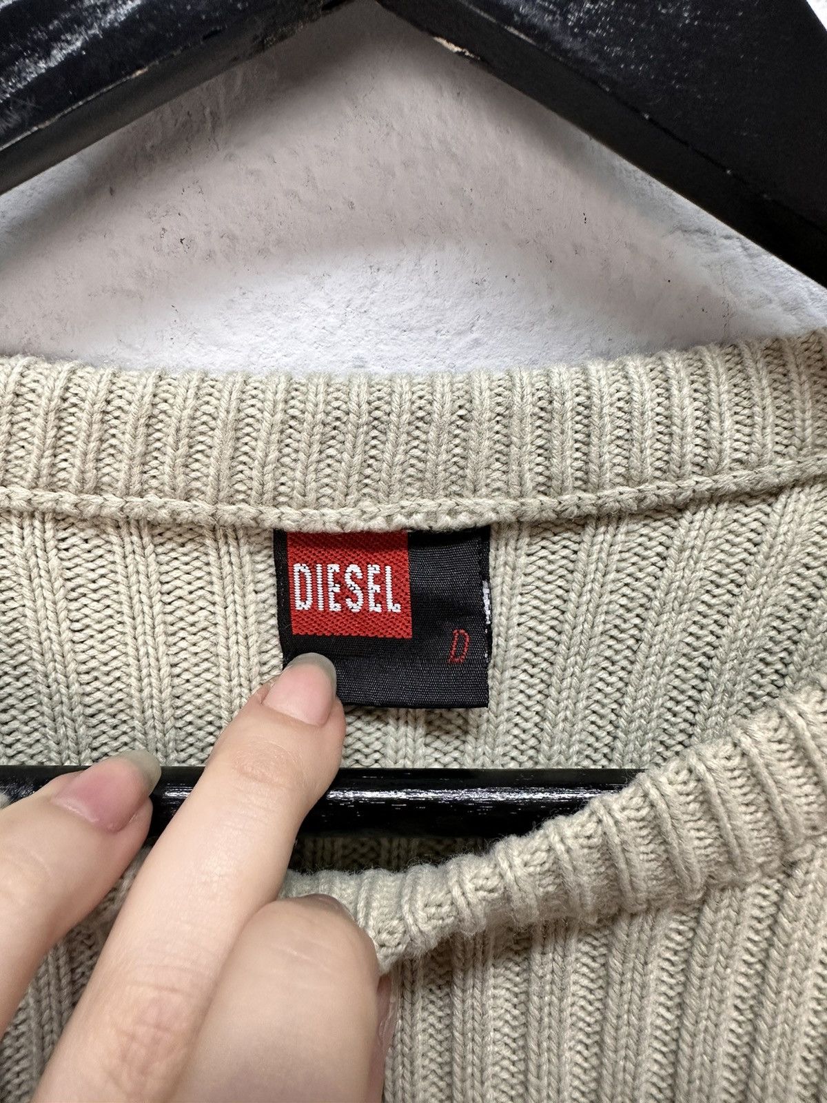 Diesel Vintage Diesel Striped Knit Sweater Distressed Avantgarde Size US M / EU 48-50 / 2 - 6 Thumbnail