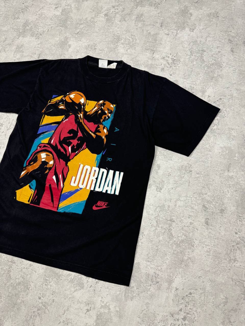 Jordan Brand RARE Vintage Nike Jordan Big Logo Size US L / EU 52-54 / 3 - 3 Thumbnail
