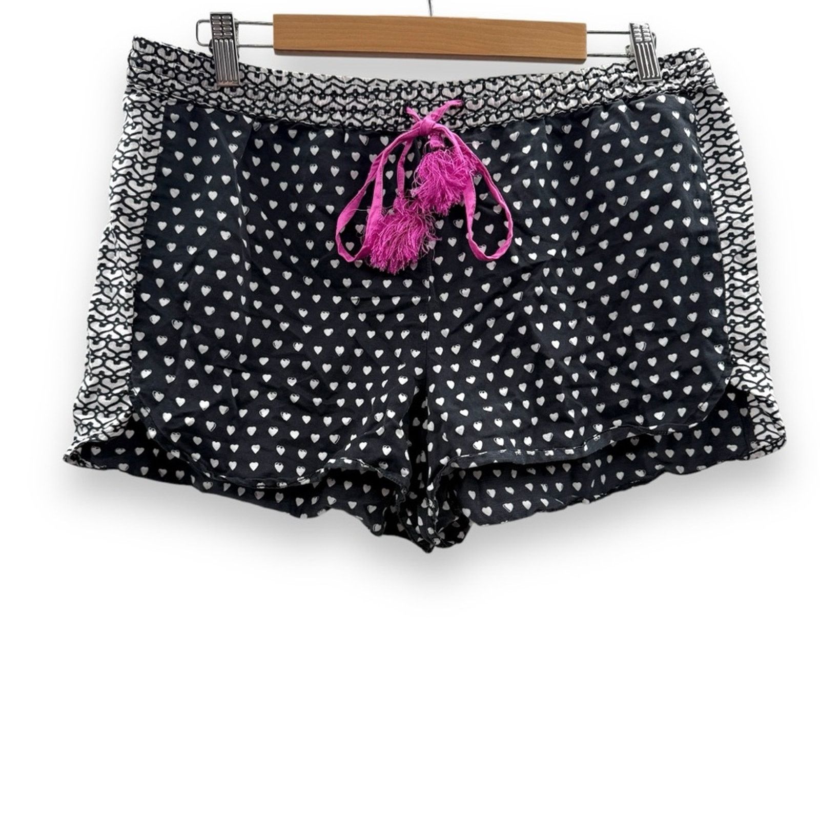 Other Lele Sadoughi x Roller Rabbit Heart Print Pajama Set Sz L Size L / US 10 / IT 46 - 5 Thumbnail