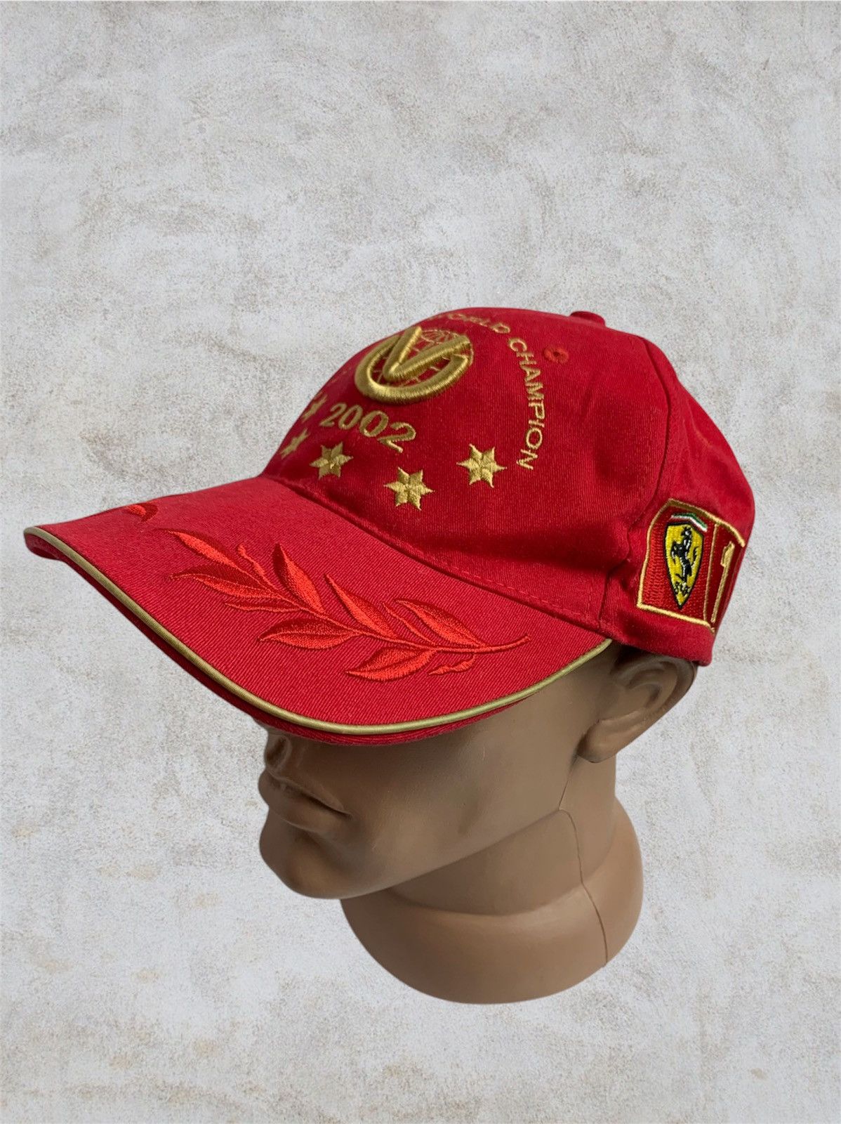Vintage Ferrari f1 Schumacher vintage racing cap 2002 Size ONE SIZE - 1 Thumbnail