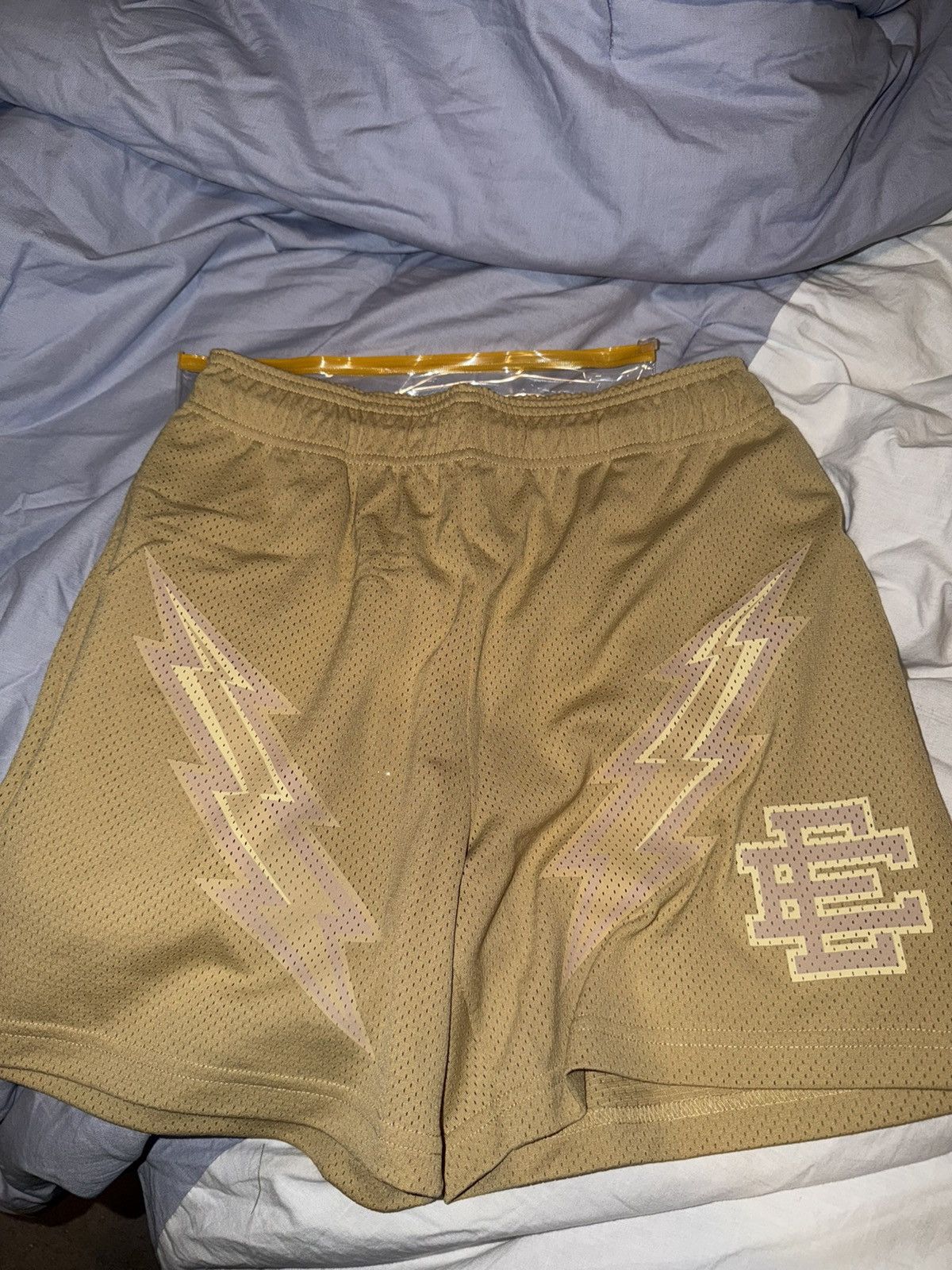 Eric Emanuel Gold Bolt EE Shorts Size US 32 / EU 48 - 1 Thumbnail