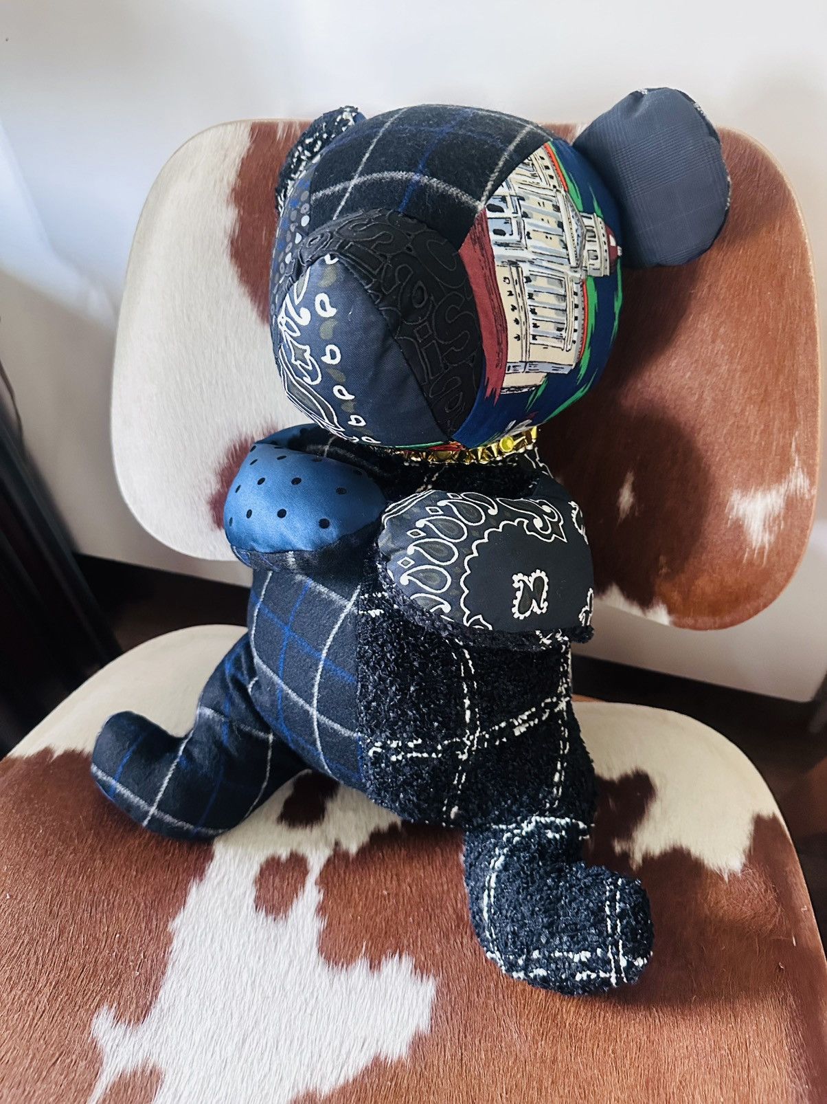 Sacai SACAI Zantan Colotan Patchwork Bear L Multi Size ONE SIZE - 7 Thumbnail