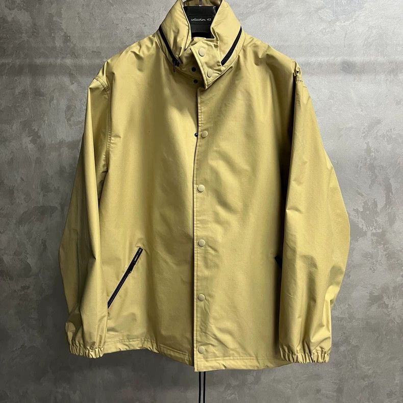 Balenciaga Balenciaga Balenciaga Beige Logo Hooded Jacket-2506 Size US M / EU 48-50 / 2 - 1 Thumbnail