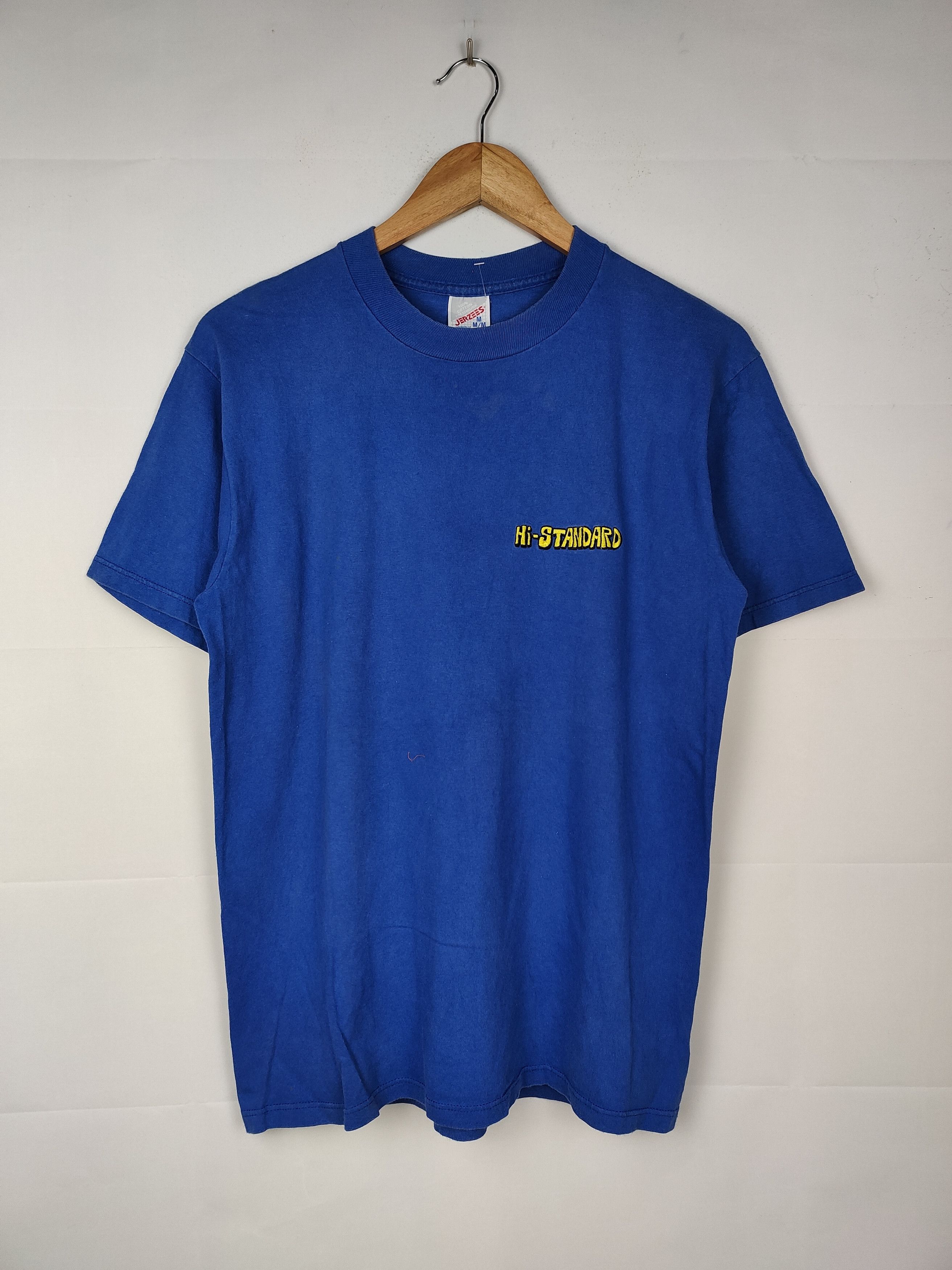 Band Tees × Japanese Brand × Vintage Vintage 90s Hi-standard Japanese Band Shirt Size US M / EU 48-50 / 2 - 2 Thumbnail