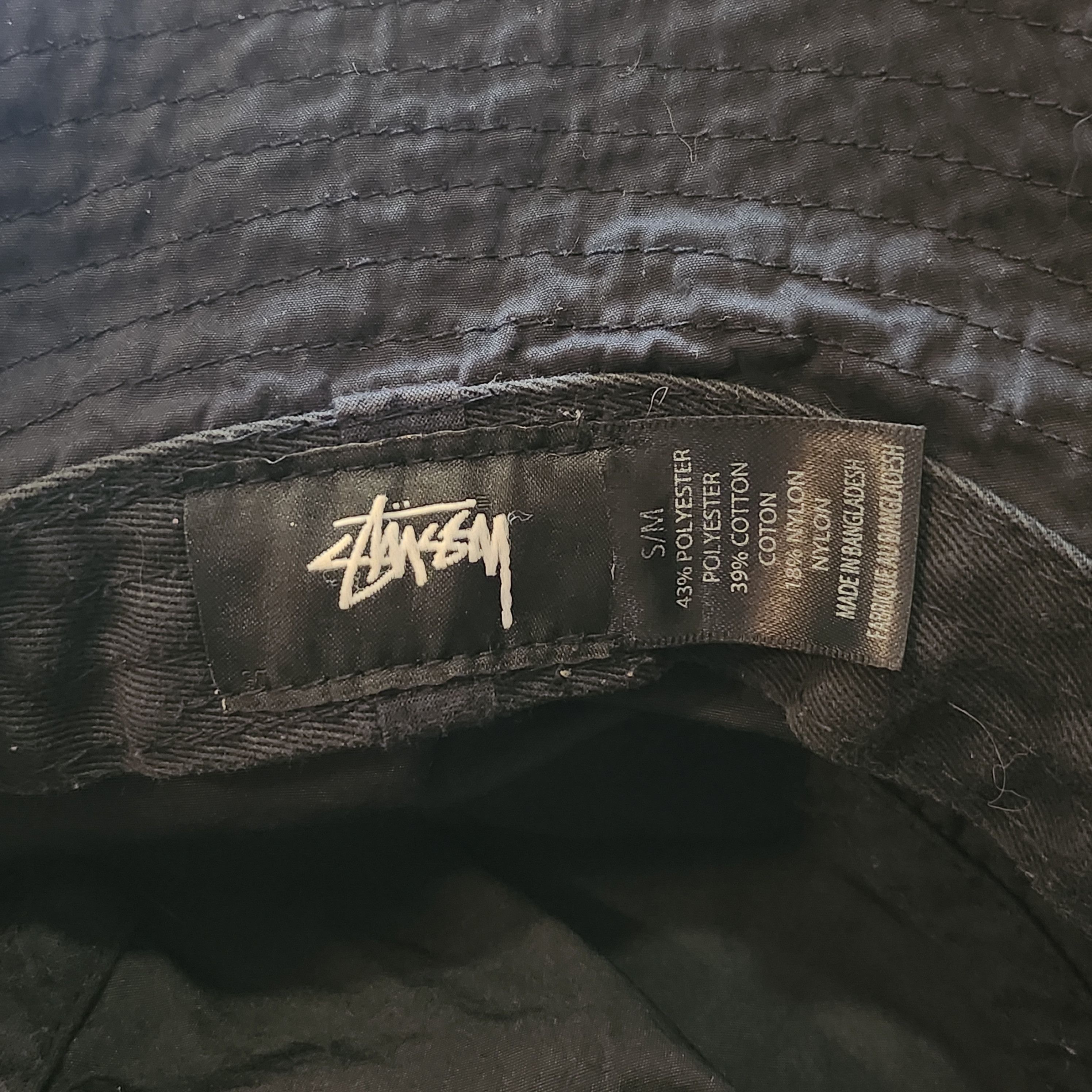 Other Stussy Embroidery bucket hat Size 32 - 3 Thumbnail