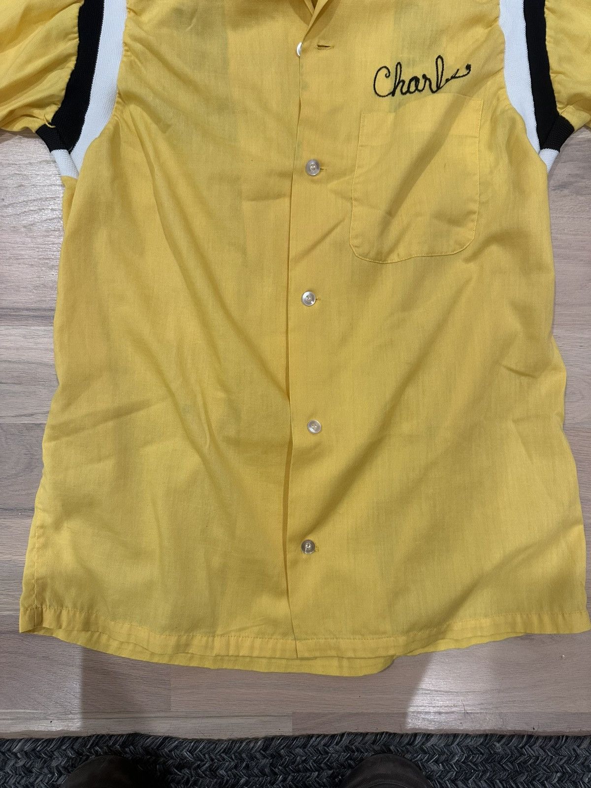 Vintage Vintage 70s Chainstitch Bowling Shirt Size Small Size US S / EU 44-46 / 1 - 2 Thumbnail