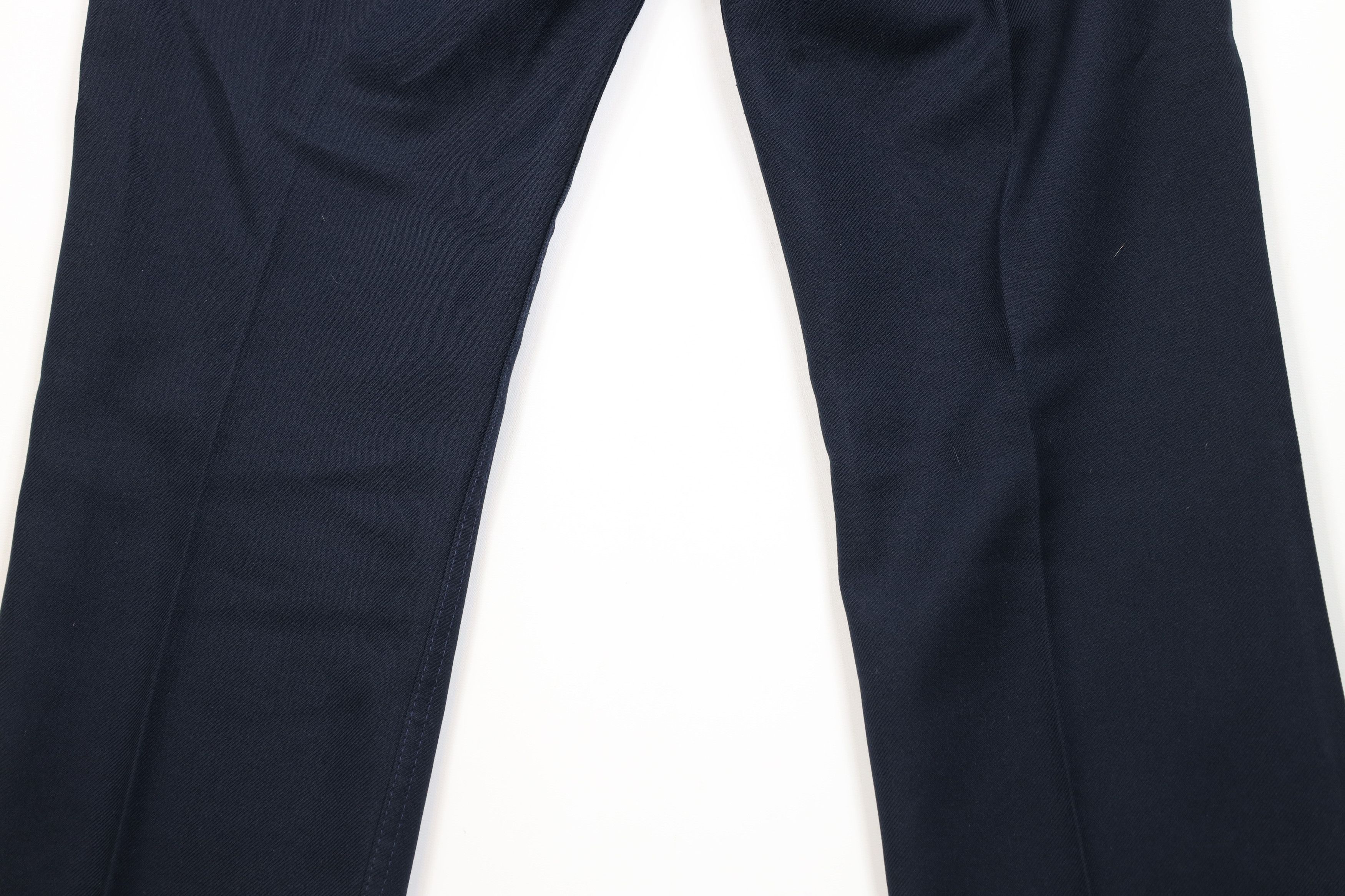 Wrangler Vintage 70s Wrangler Wide Leg Knit Chino Pants Blue USA Size US 40 / EU 56 - 9 Thumbnail