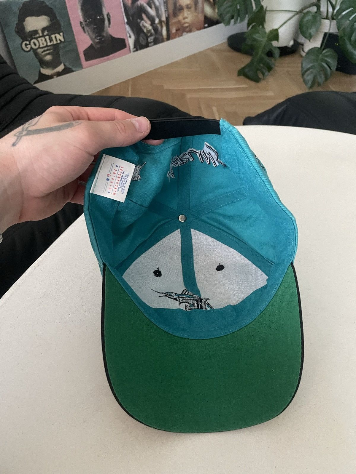 MLB Vintage 90s Florida Marlins embroidered MLB snapback hat Size ONE SIZE - 5 Thumbnail
