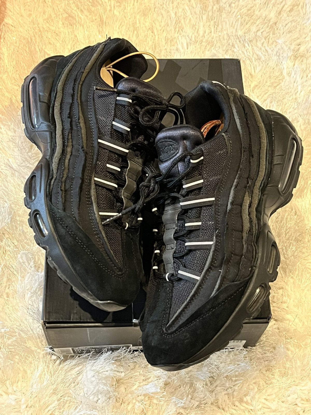 Nike Nike Air Max 95 Comme Des Garcons | Grailed