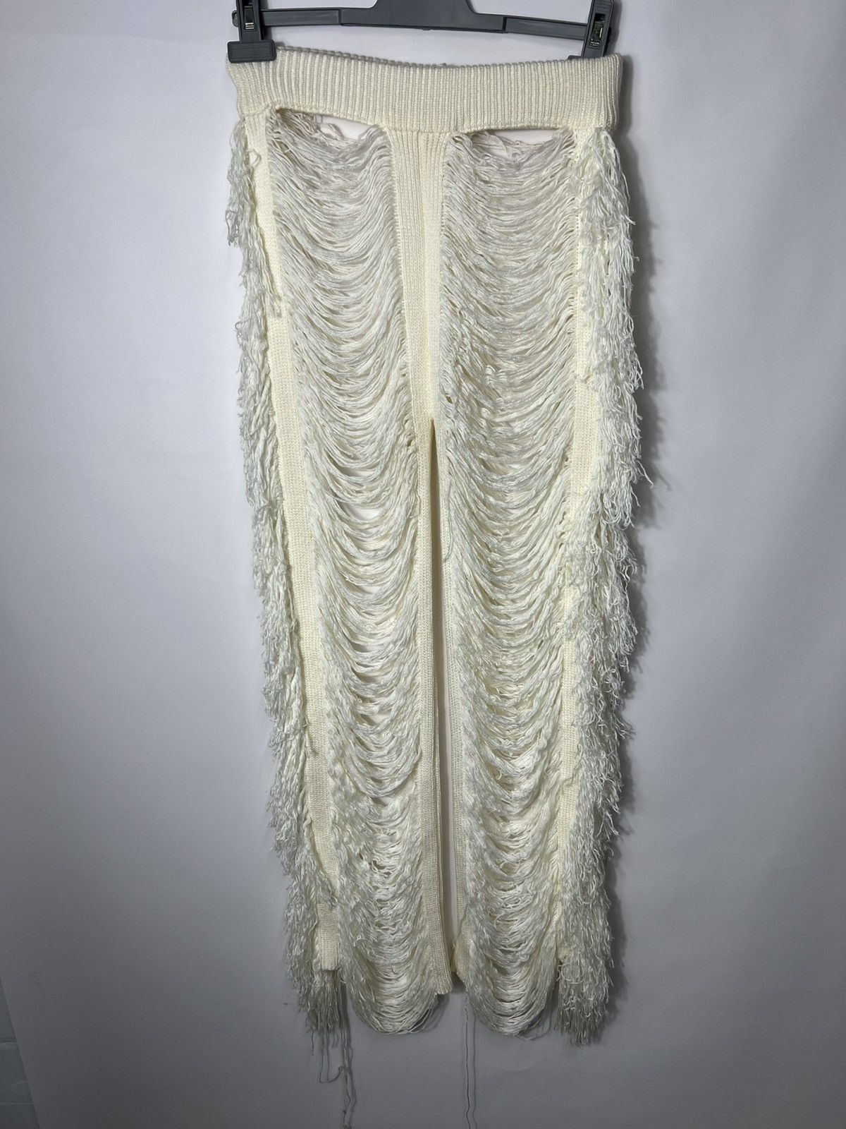 Vintage Vintage very crazy Shredded extreme ripped pants Size S Size 28" / US 6 / IT 42 - 1 Thumbnail