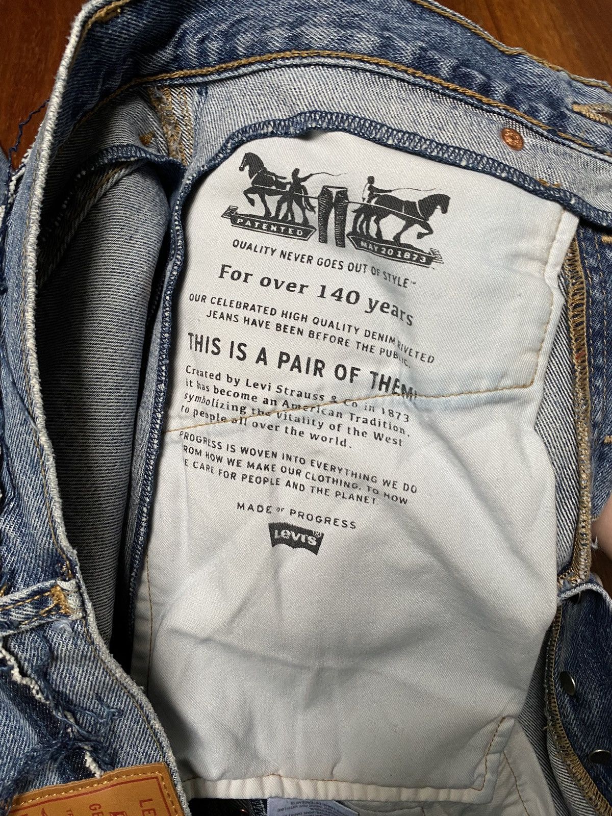 Vetements VETEMENTS X LEVI’S SS19 Size US 31 - 15 Thumbnail
