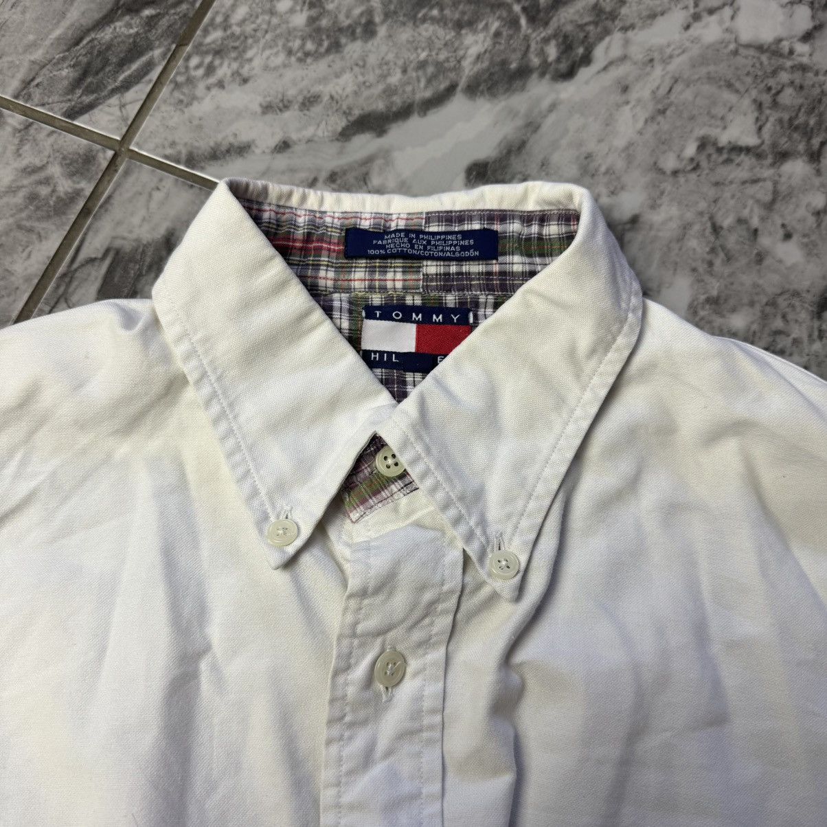 Tommy Hilfiger × Vintage Tommy Hilfiger Shirt vintage Size US M / EU 48-50 / 2 - 3 Thumbnail