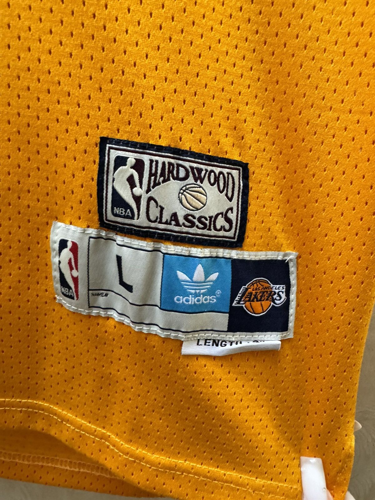 Adidas × NBA × Vintage Adidas Originals Kobe Bryant Hardwood Classics Jersey Size US L / EU 52-54 / 3 - 4 Thumbnail