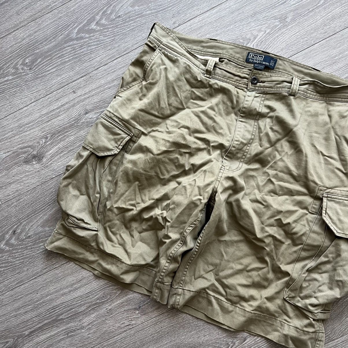 Polo Ralph Lauren Vintage Polo Ralph Lauren Cargo Shorts faded used Size US 40 / EU 56 - 3 Thumbnail