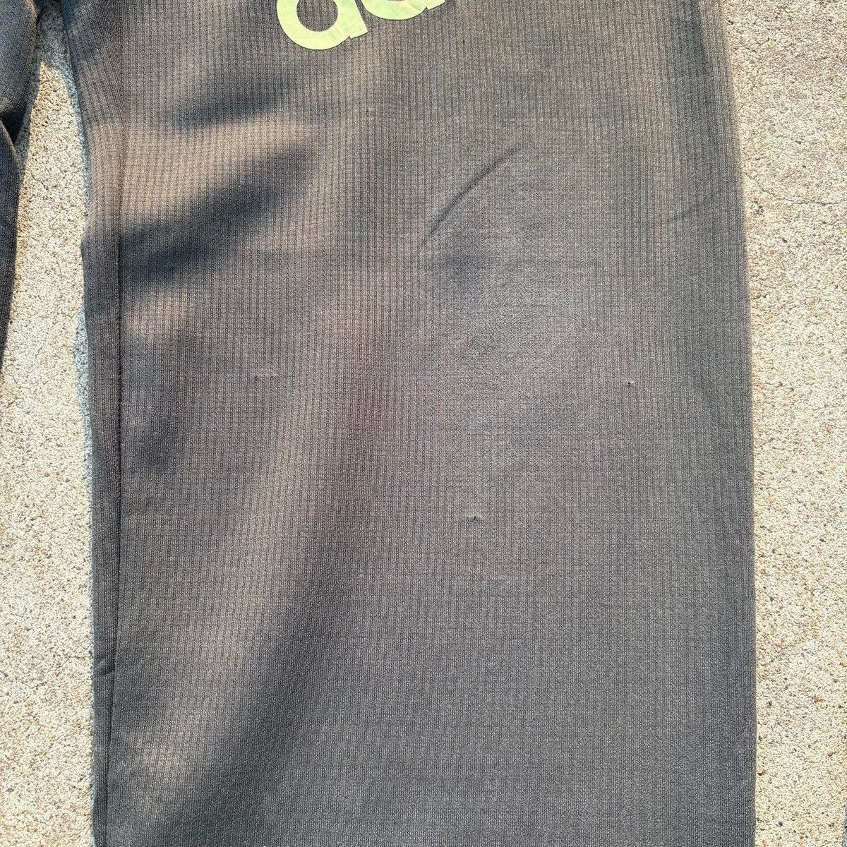Adidas ❌SOLD❌Adidas Grey Track Pants Neon Stripe Size US 32 / EU 48 - 11 Thumbnail