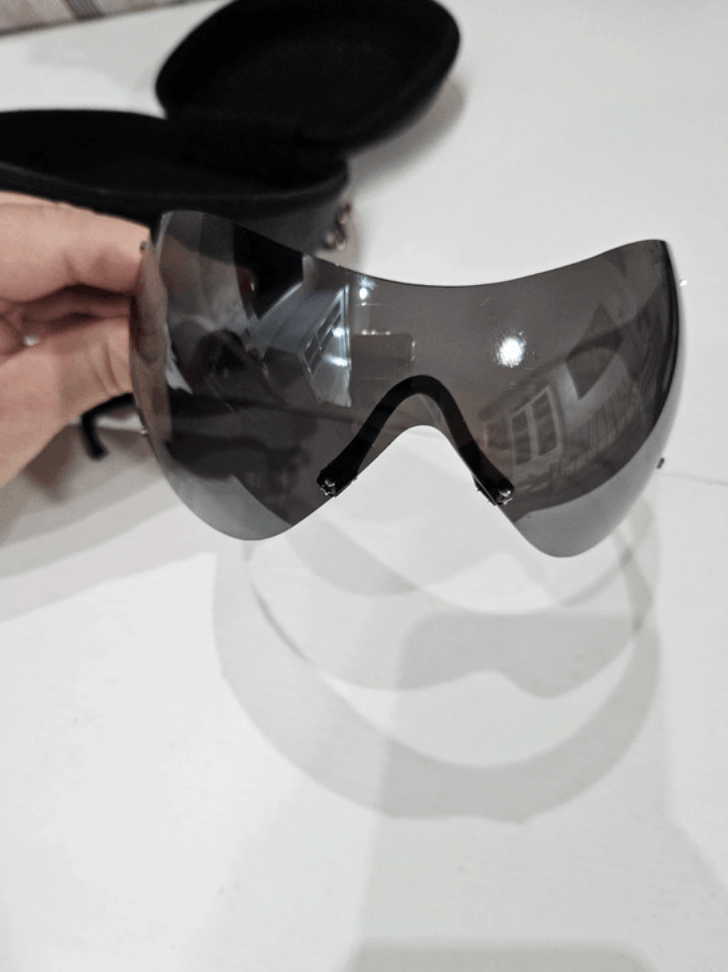 Dior DIOR Sunglasses Ski Bike Wrap Shield Mask Galliano Pop Golf Size ONE SIZE - 3 Thumbnail