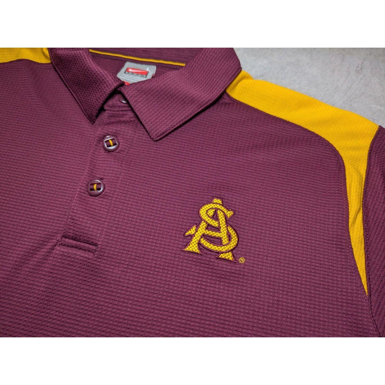 Nike Vintage Nike Men's Large Arizona State Sun Devils FitDry Size US L / EU 52-54 / 3 - 6 Thumbnail