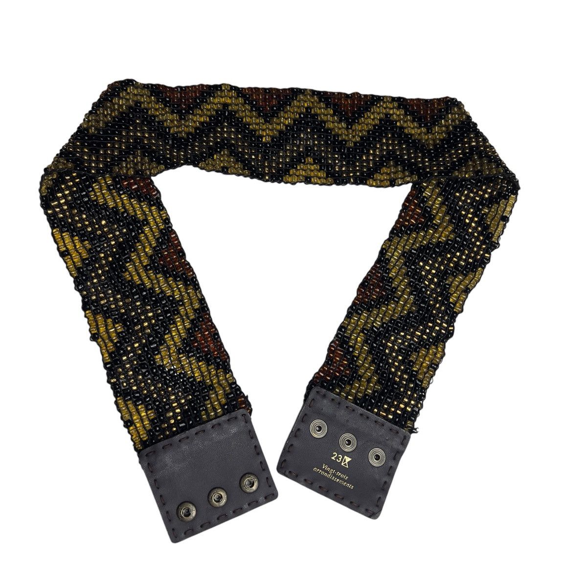 Designer × Japanese Brand BELT 23k VINGT- TROIS ARRONDISSEMENTS Size ONE SIZE - 1 Thumbnail