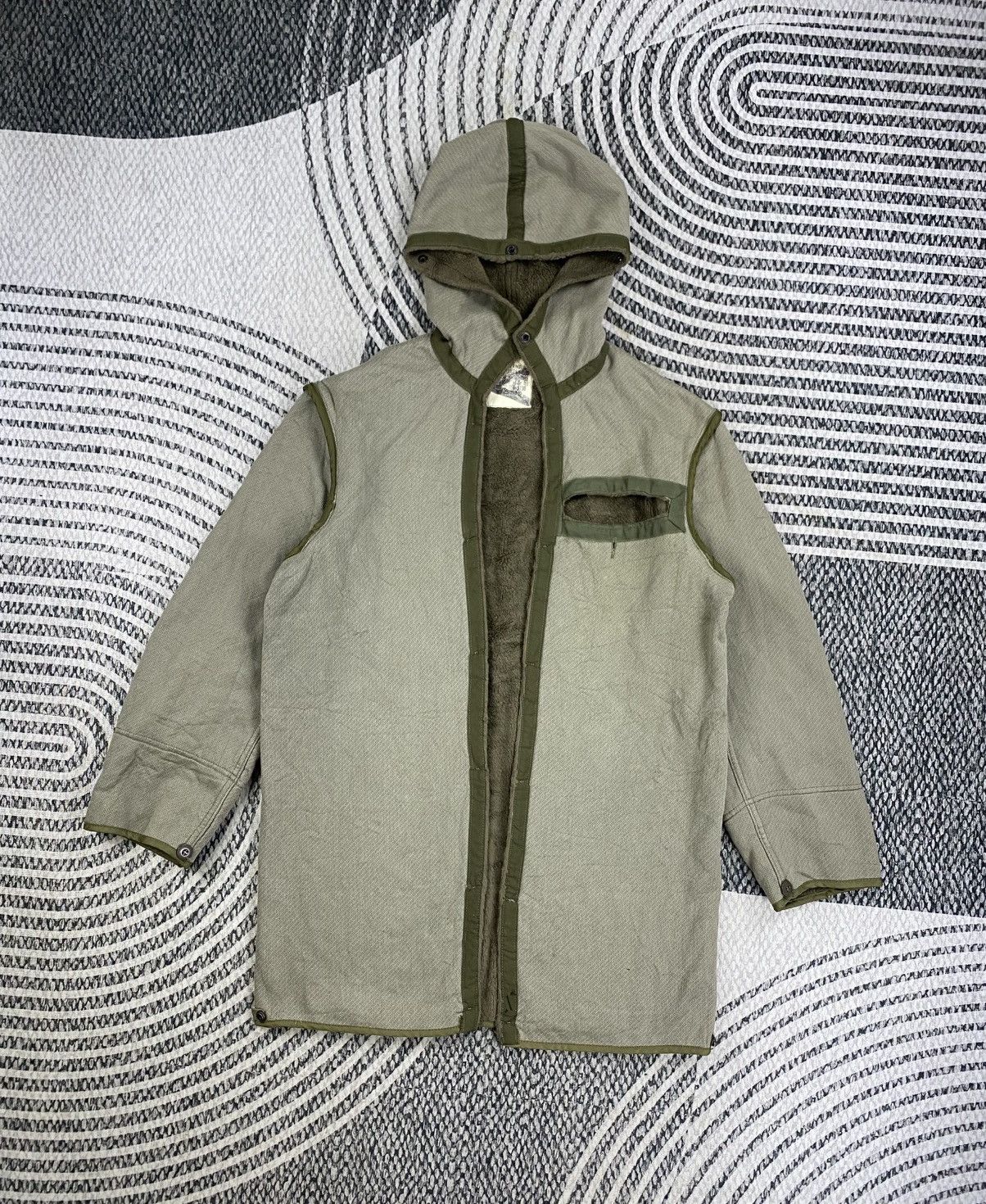 Vintage Vintage Army Feuchter.Ringelai Winter Liner Long Parka Size US L / EU 52-54 / 3 - 1 Thumbnail