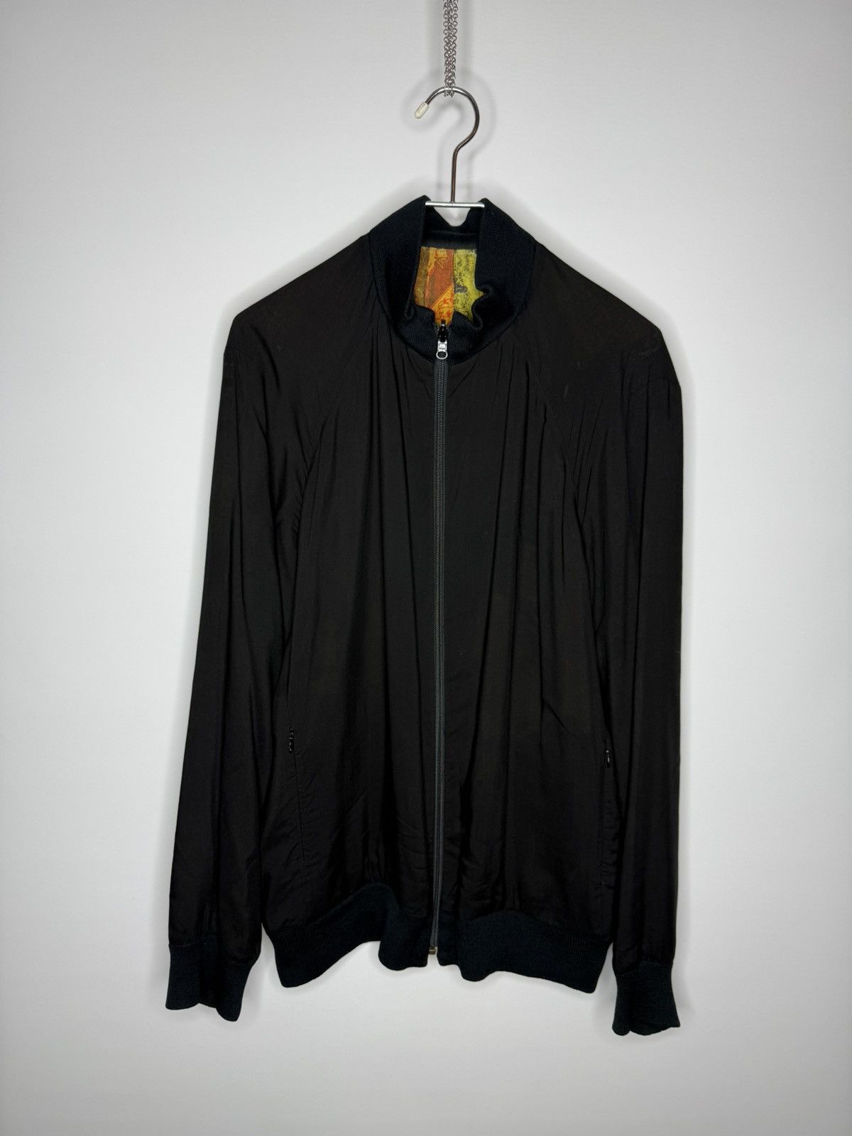 Yohji Yamamoto Yohji Yamamoto Reversible Bomber Jacket Size US XL / EU 56 / 4 - 1 Thumbnail