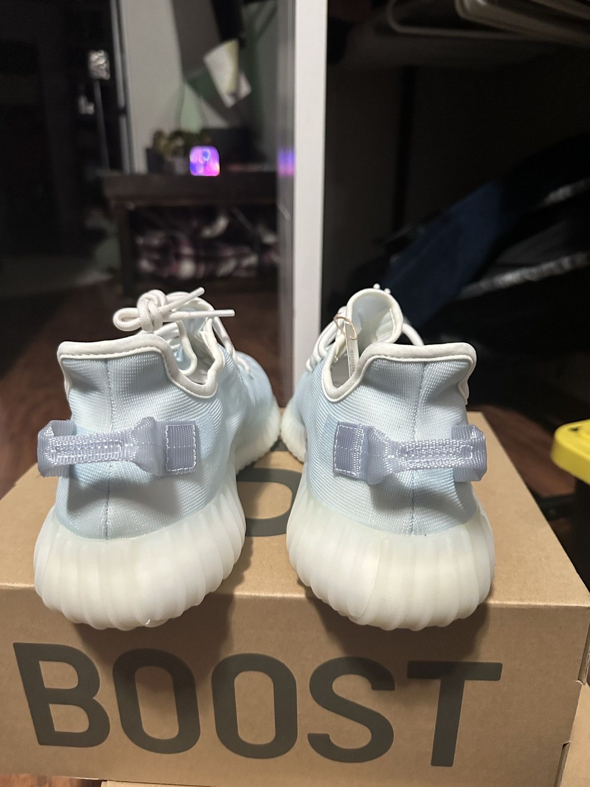 Adidas × Yeezy adidas Yeezy Boost 350 V2 Mono Ice Size US 11 / EU 44 - 5 Thumbnail