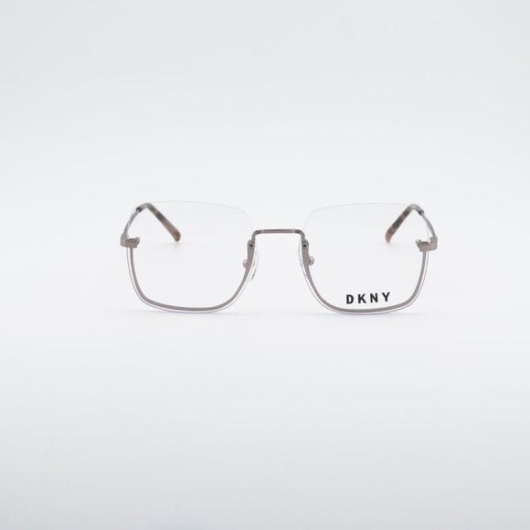 DKNY DKNY DK1001 770 Eyeglasses Rose Gold 54mm Square Frame Size ONE SIZE - 3 Thumbnail
