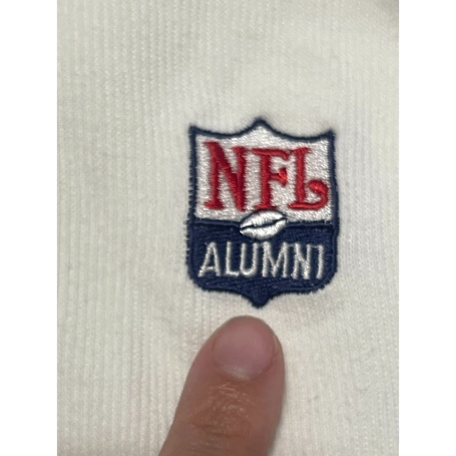 Vintage Page & Tuttle Shirt Men's Large White Polo NFL Alumni Embroidered Casual Golf Size US L / EU 52-54 / 3 - 5 Thumbnail